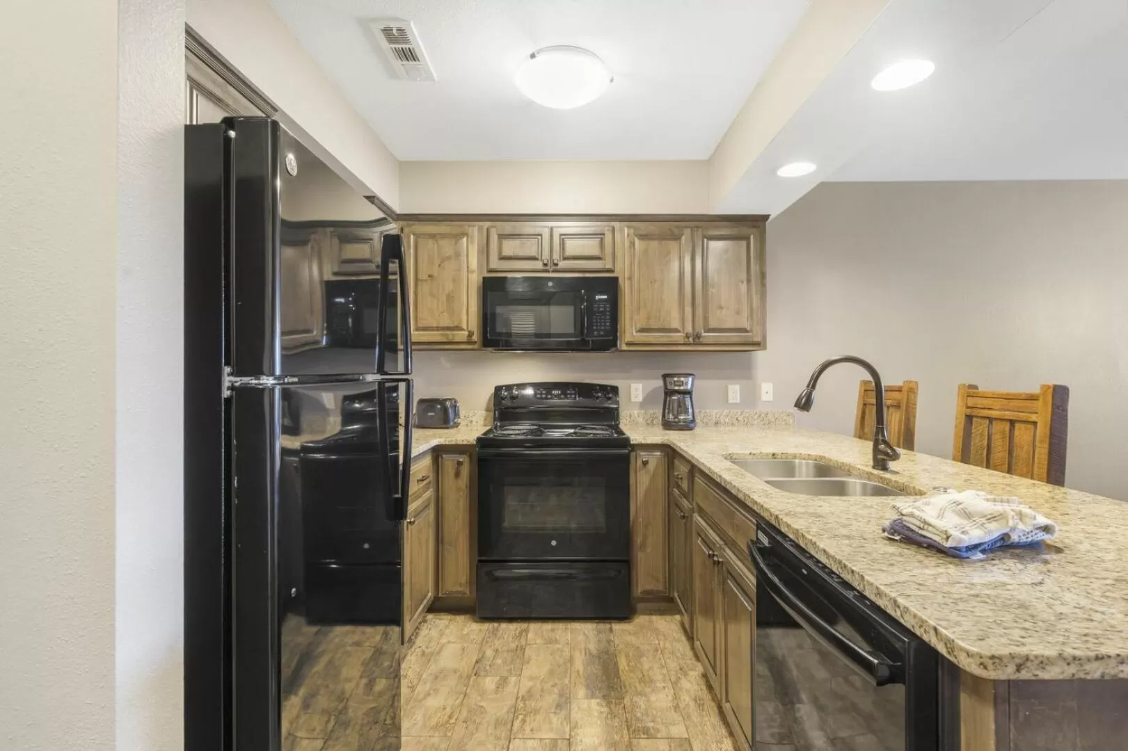 Kitchen or kitchenette in Table Rock Resorts at Indian Point