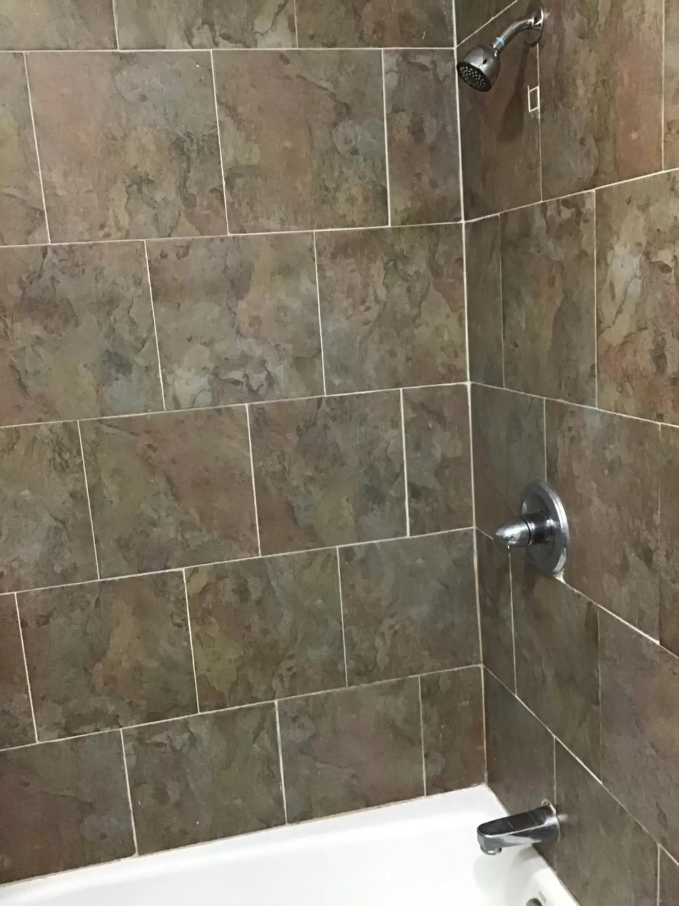 Bathroom in Western motel