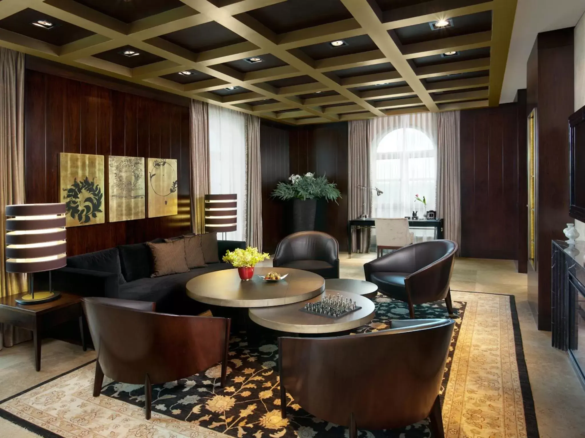 Living room in King David Hotel Jerusalem Living room in King David Hotel Jerusalem