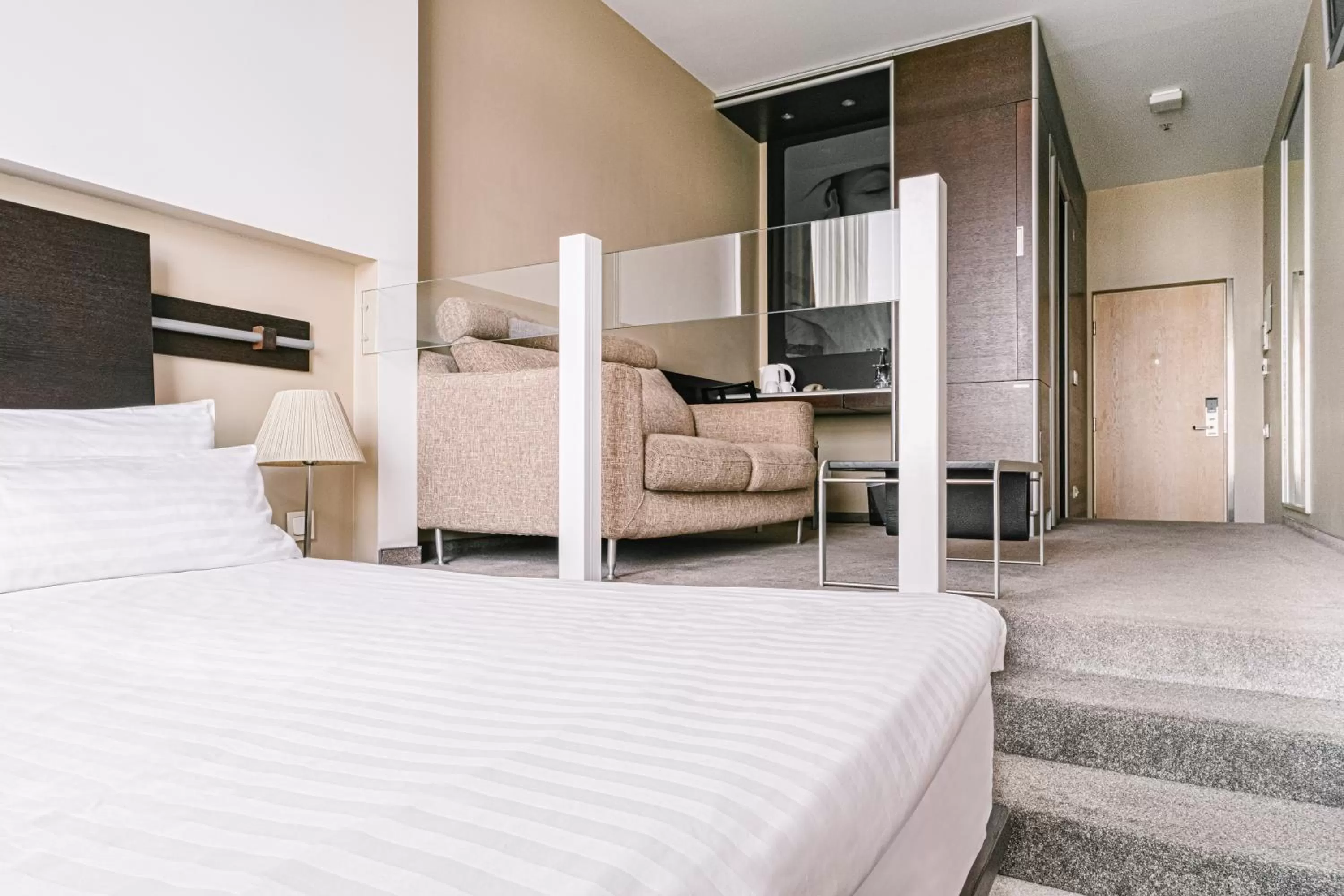 Bed in Amberton Hotel Klaipeda