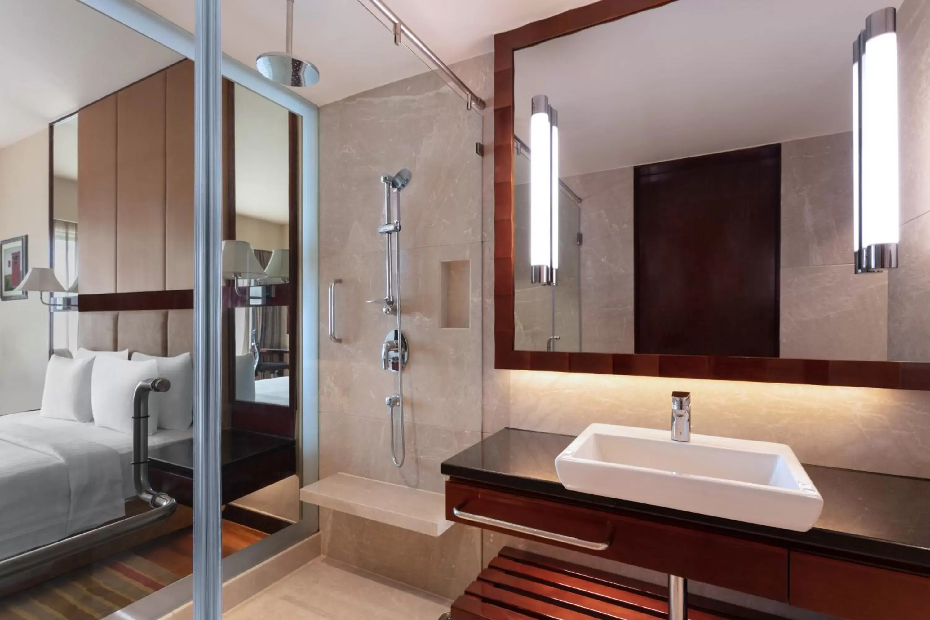 Bathroom in Courtyard by Marriott Ahmedabad