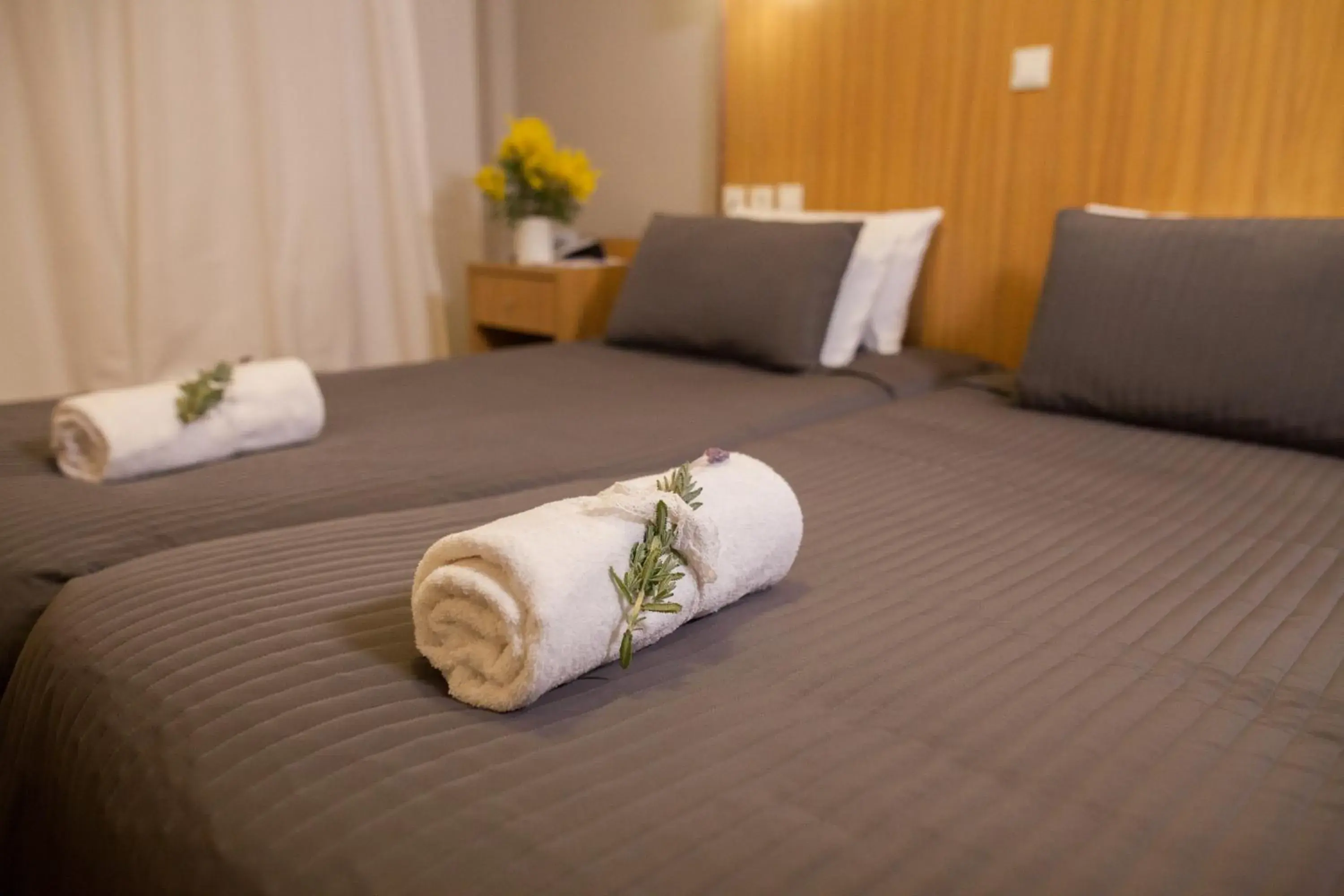 Property building, Bed in Myrto Hotel Property building, Bed in Myrto Hotel