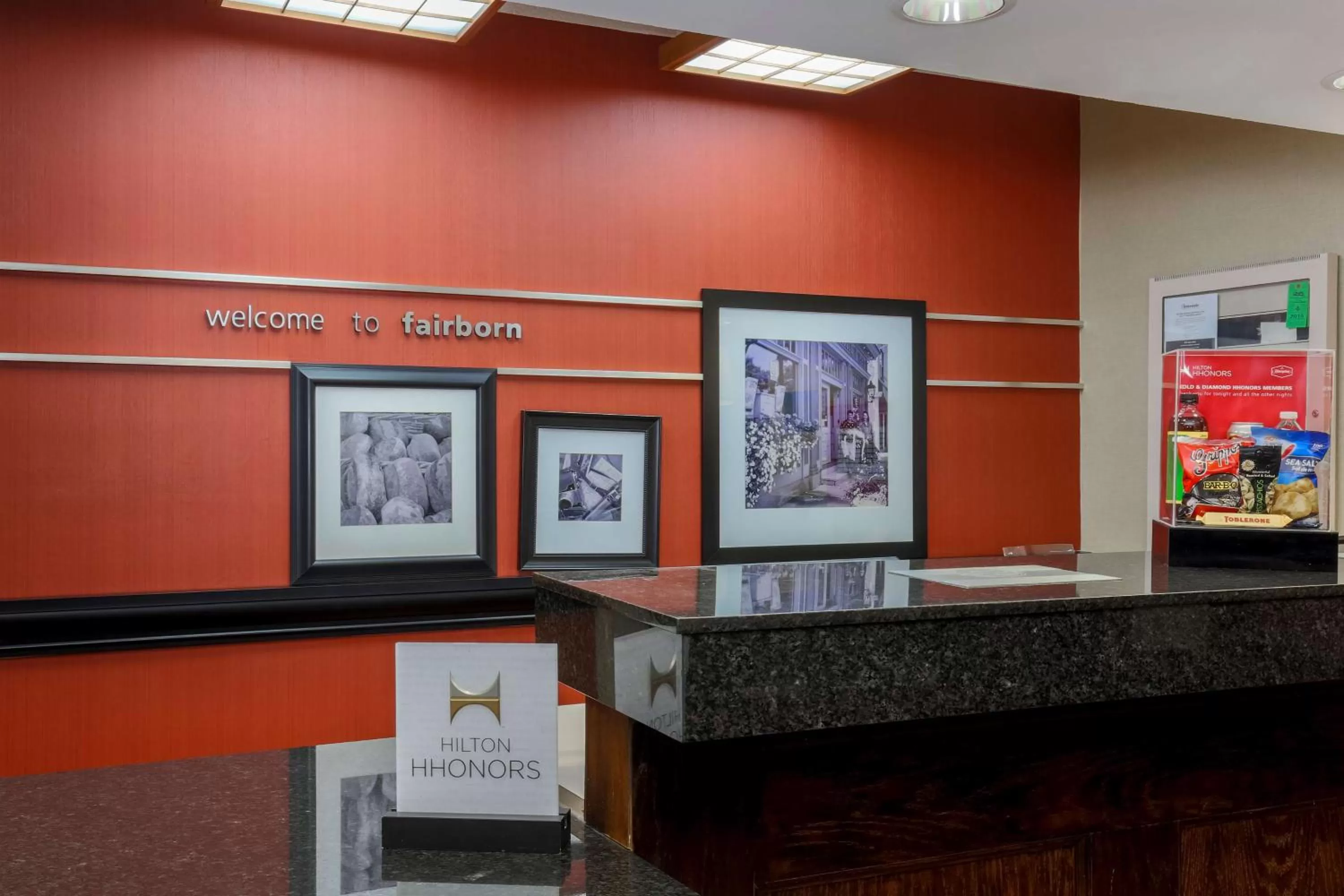 Lobby or reception, Lobby/Reception in Hampton Inn Dayton/Fairborn