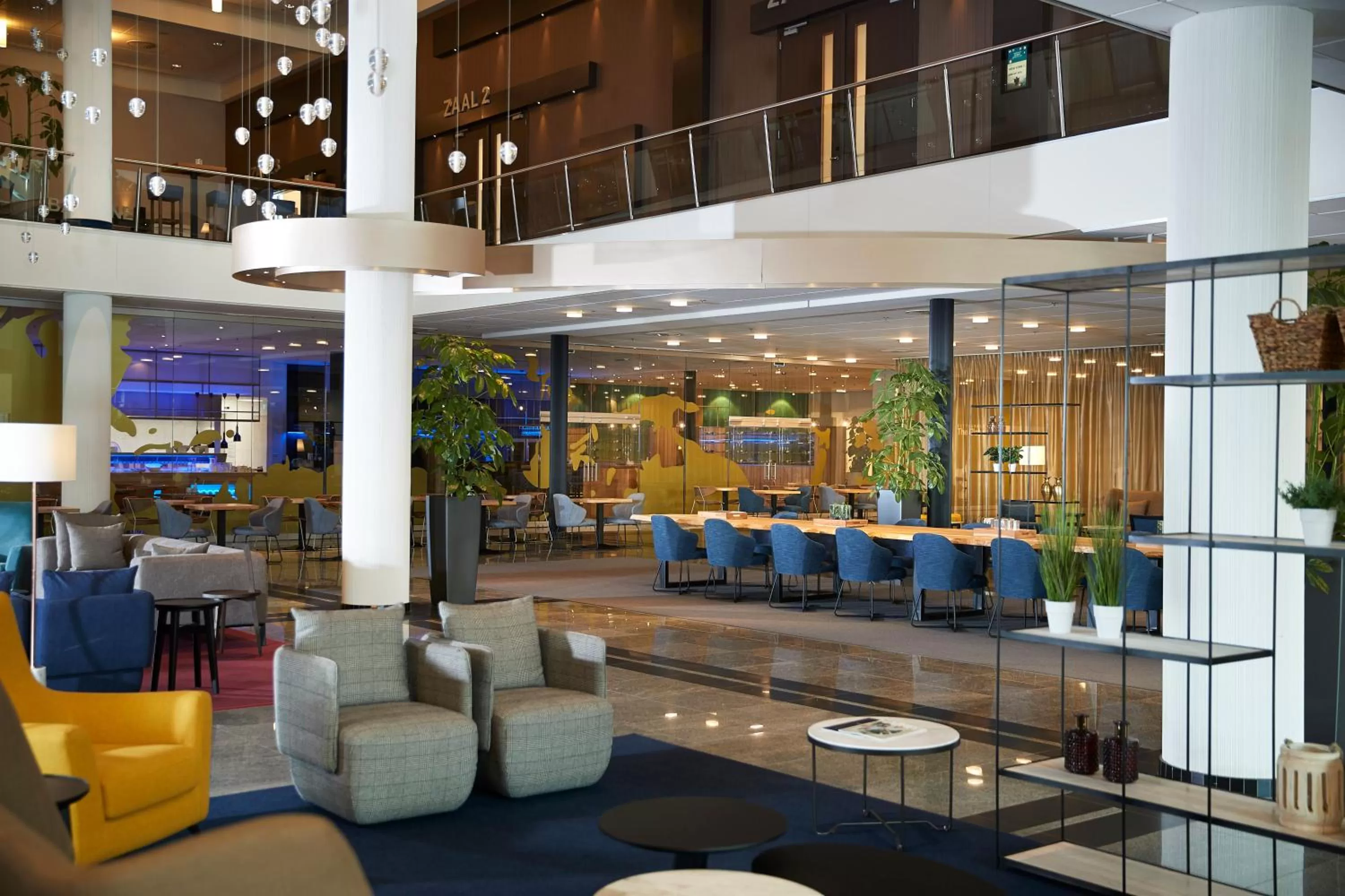 Lobby or reception in WestCord WTC Hotel Leeuwarden