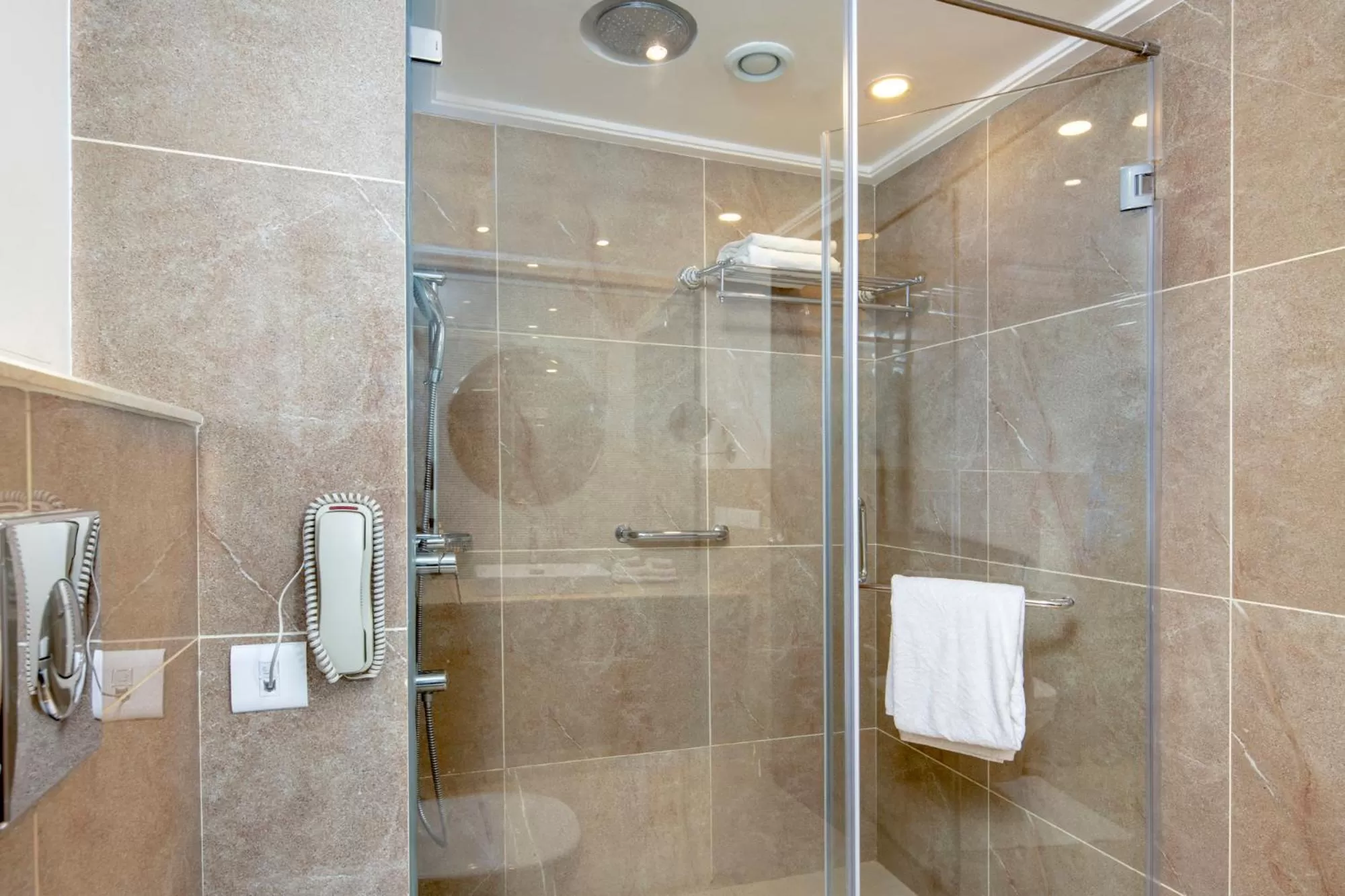 Bathroom in Ramada by Wyndham Kasauli