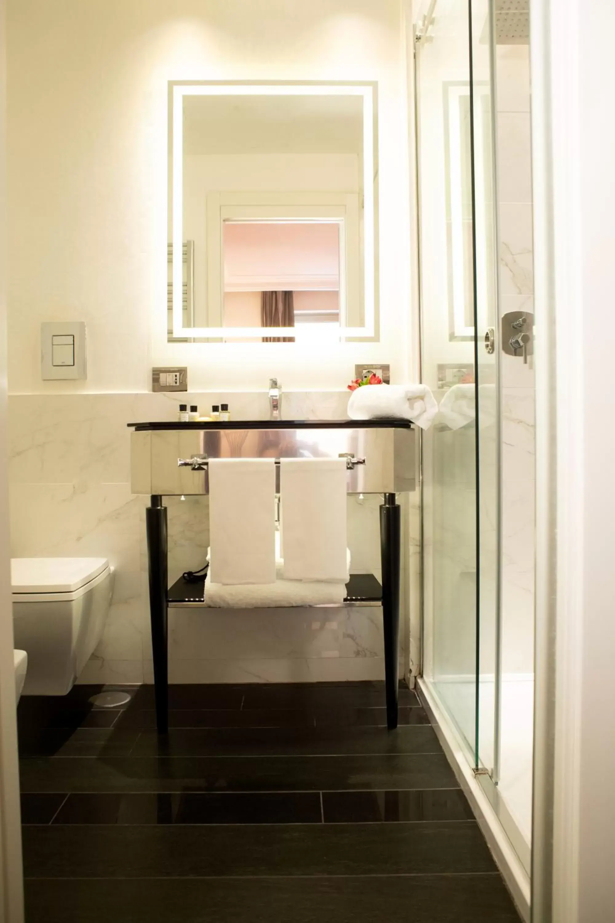 Bathroom in Palazzo Navona Hotel