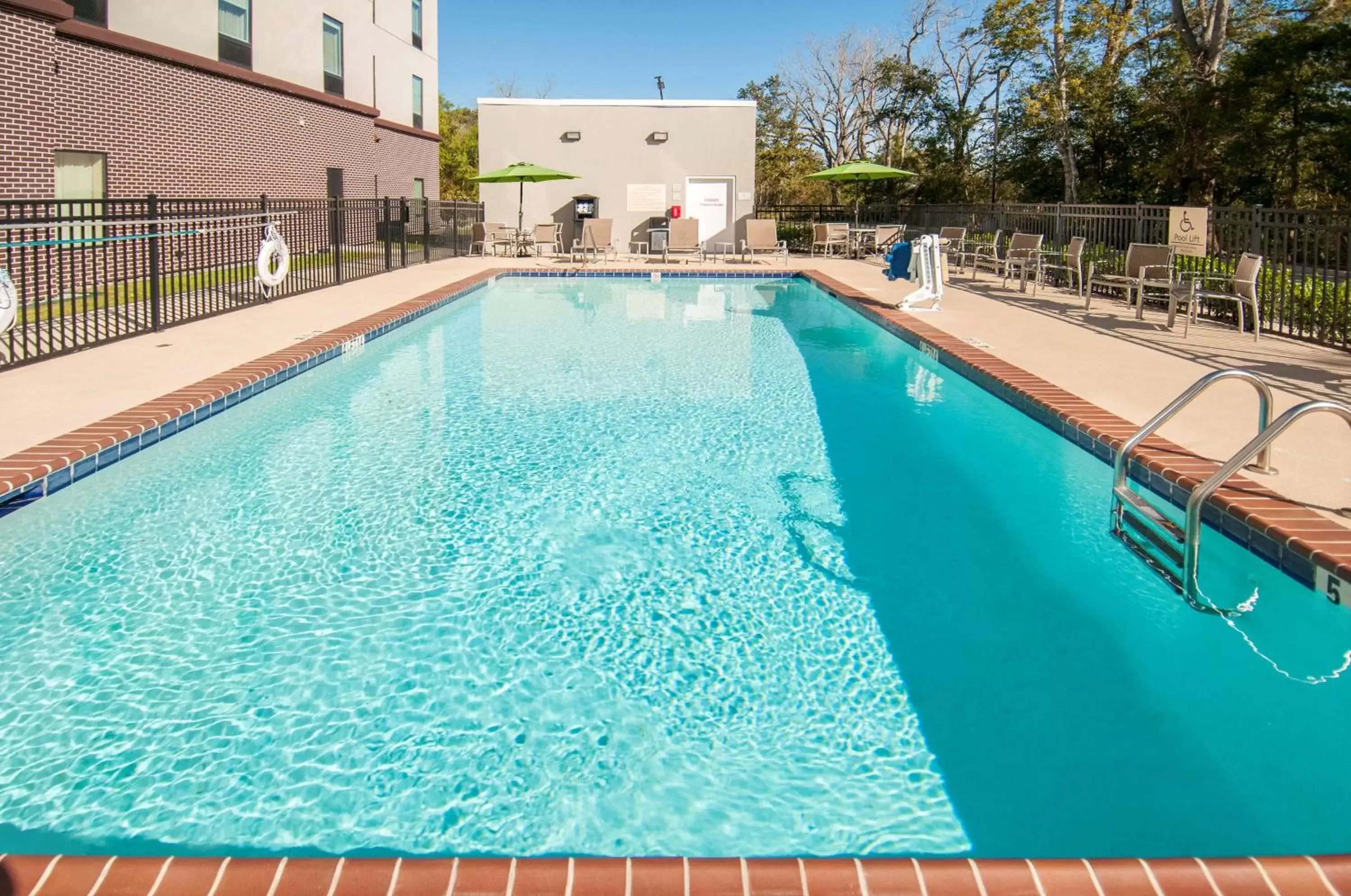 Pool view, Swimming Pool in Hampton Inn Opelousas