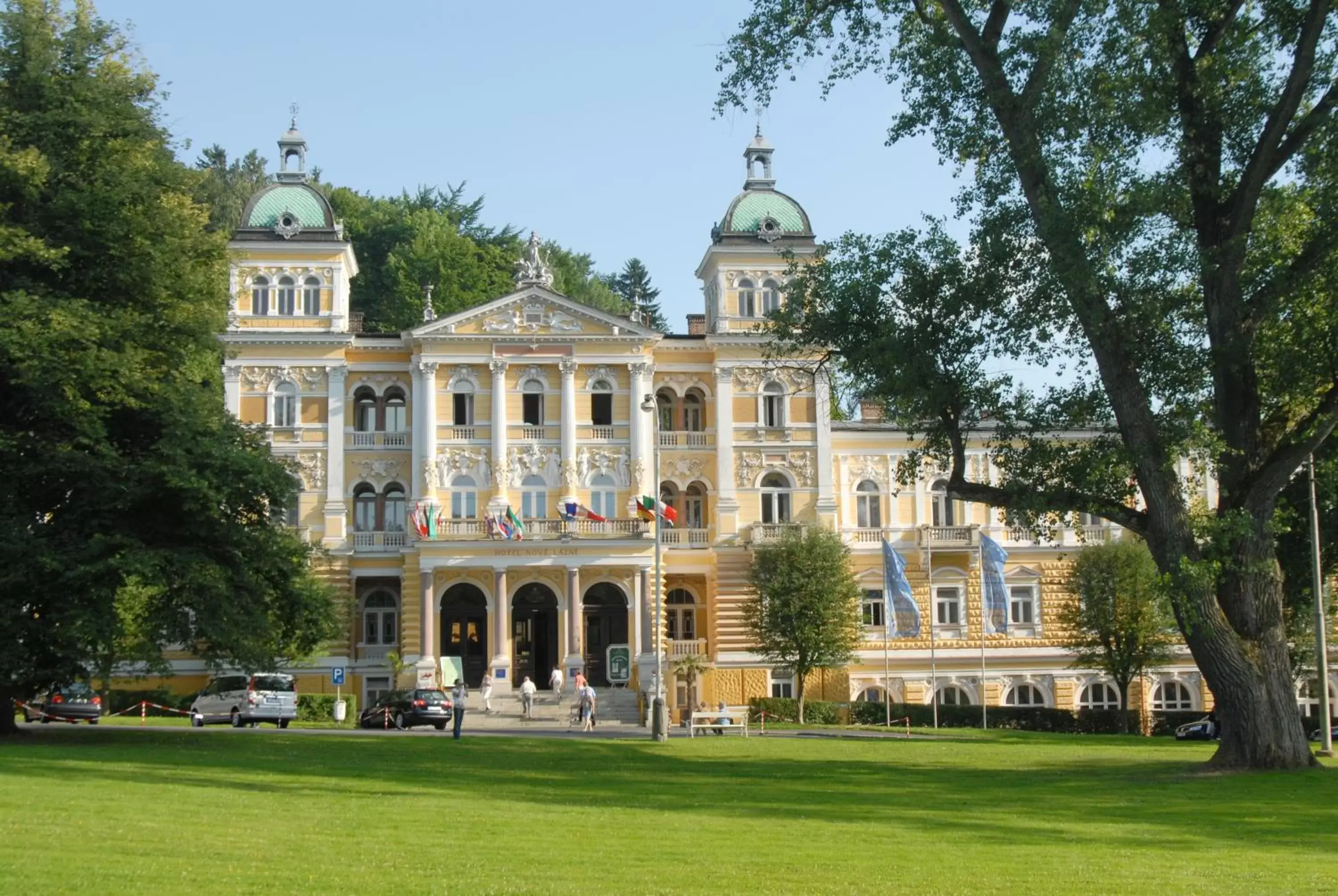 Facade/entrance, Property Building in Ensana Nové Lázně