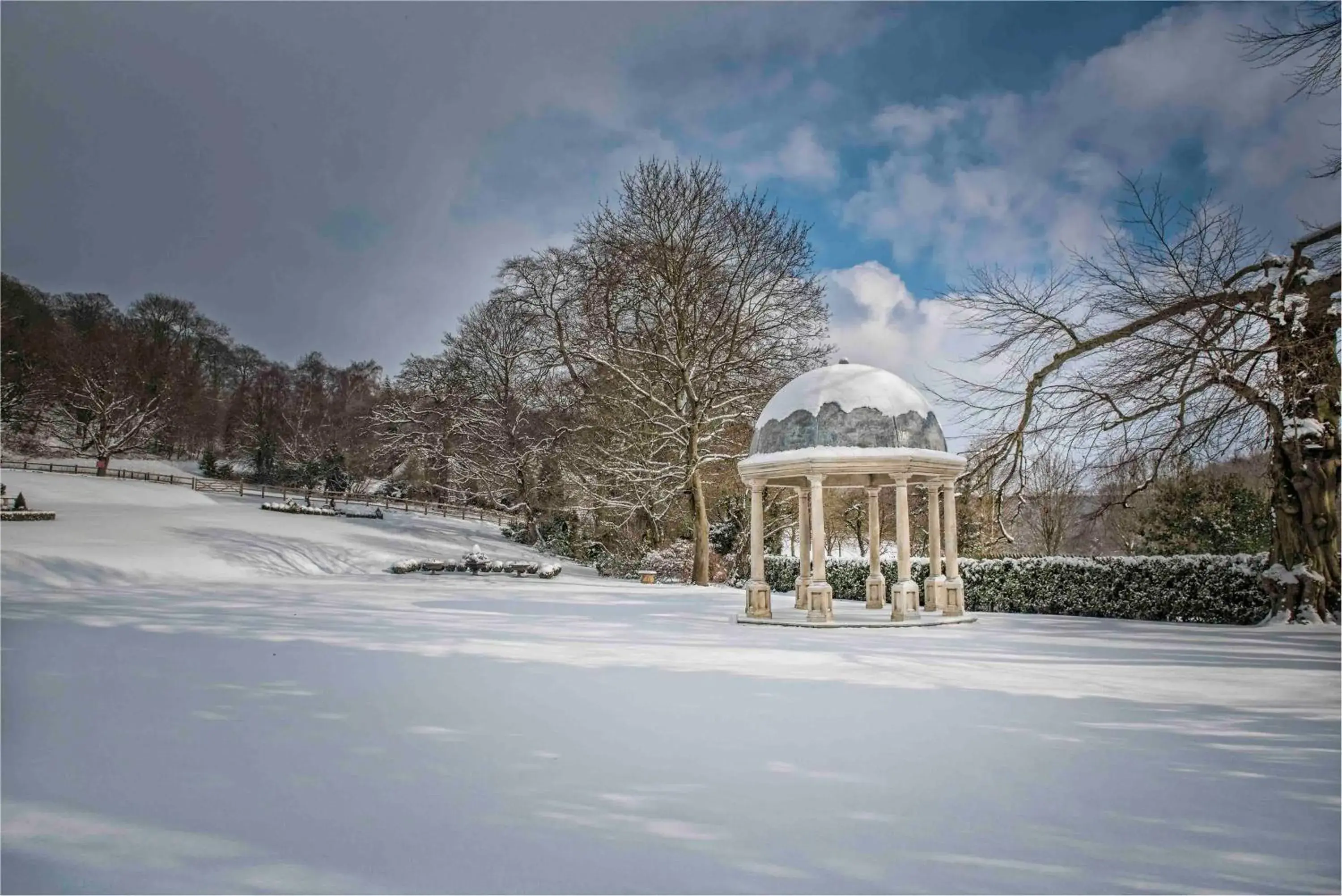 Winter in Wentbridge House Hotel