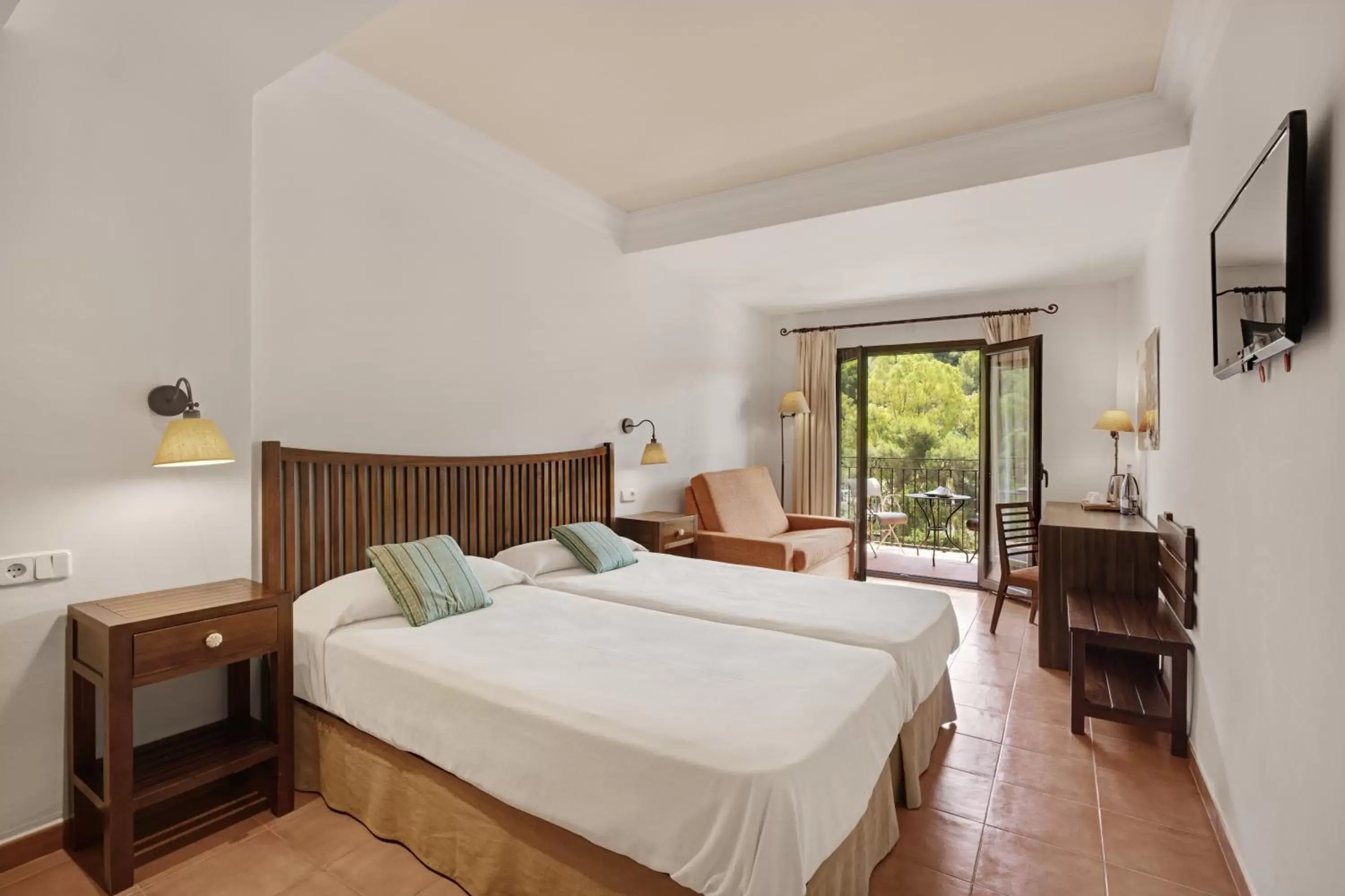 Bedroom in Hotel Es Port