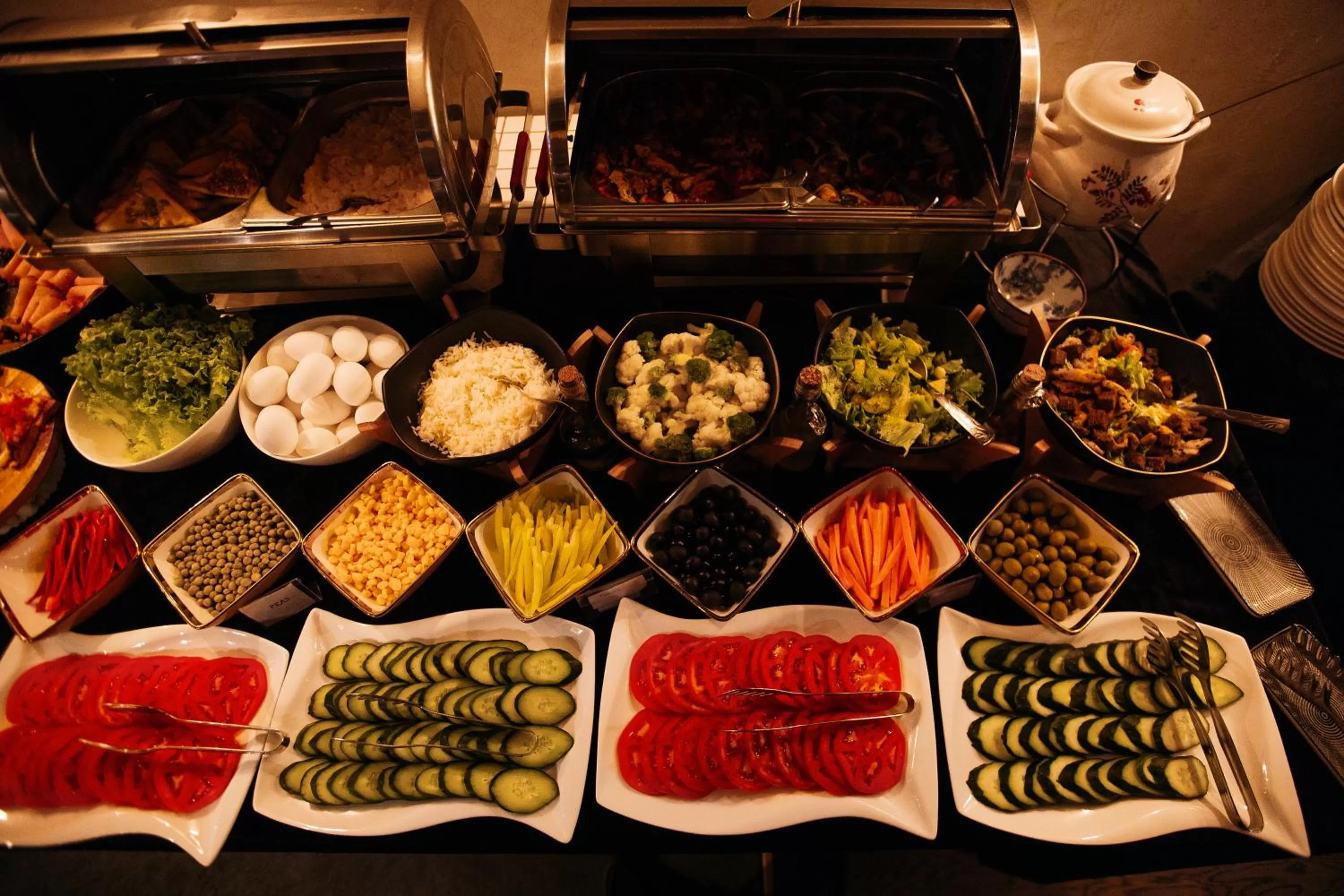 Buffet breakfast in Urban Park Hotels