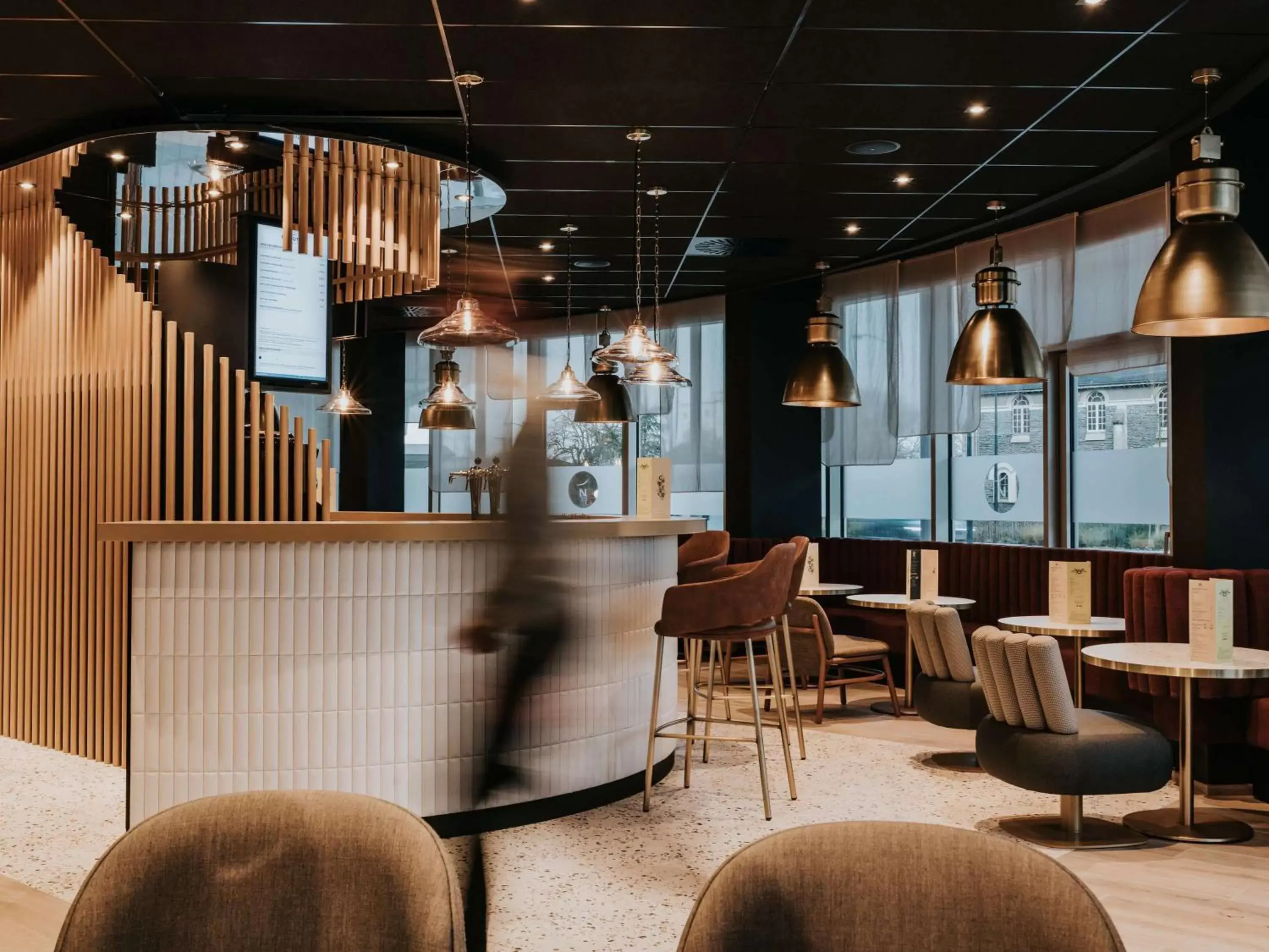 Lounge or bar in Novotel Angers Centre Gare