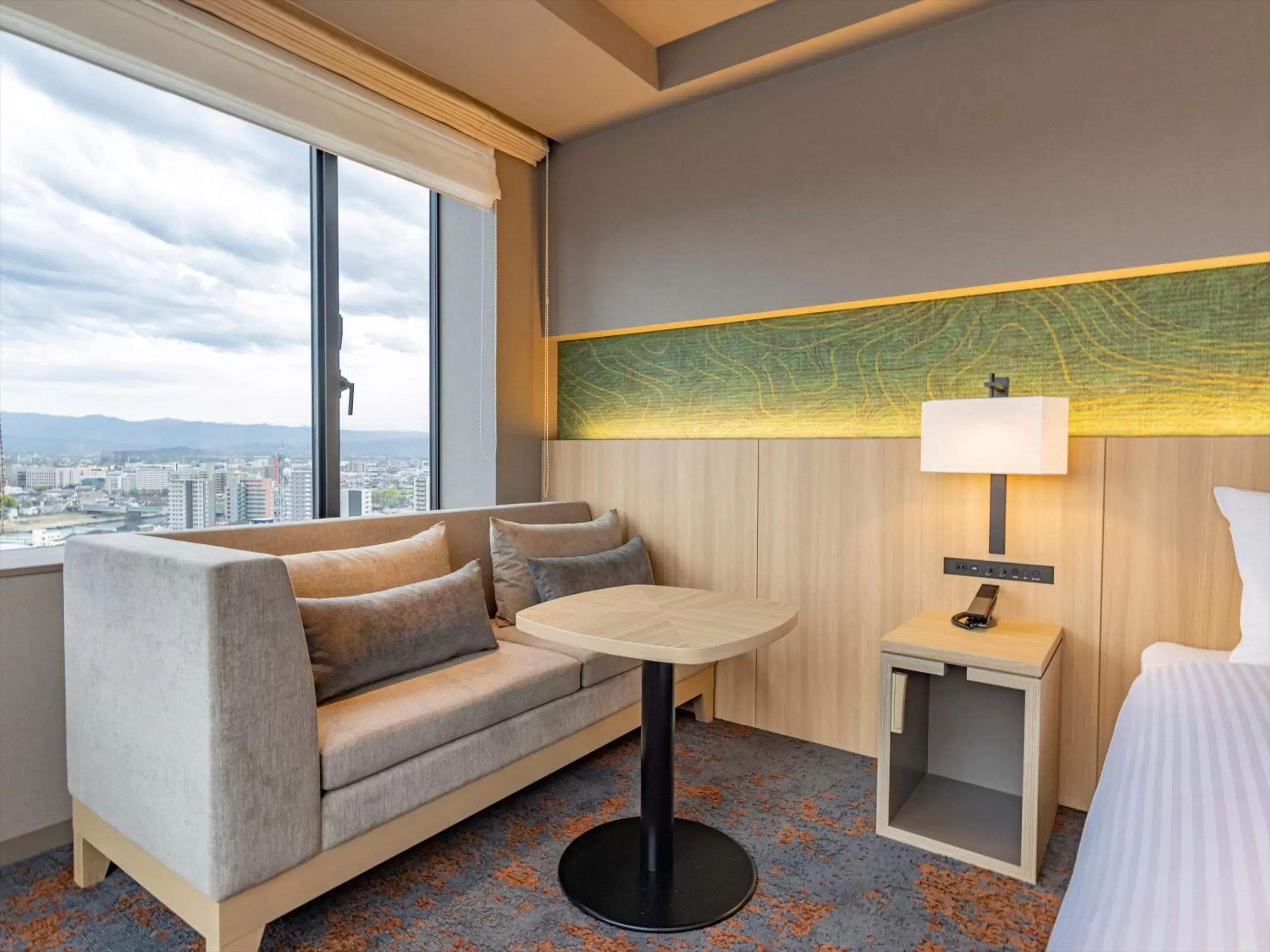 Photo of the whole room, Seating Area in THE BLOSSOM KUMAMOTO