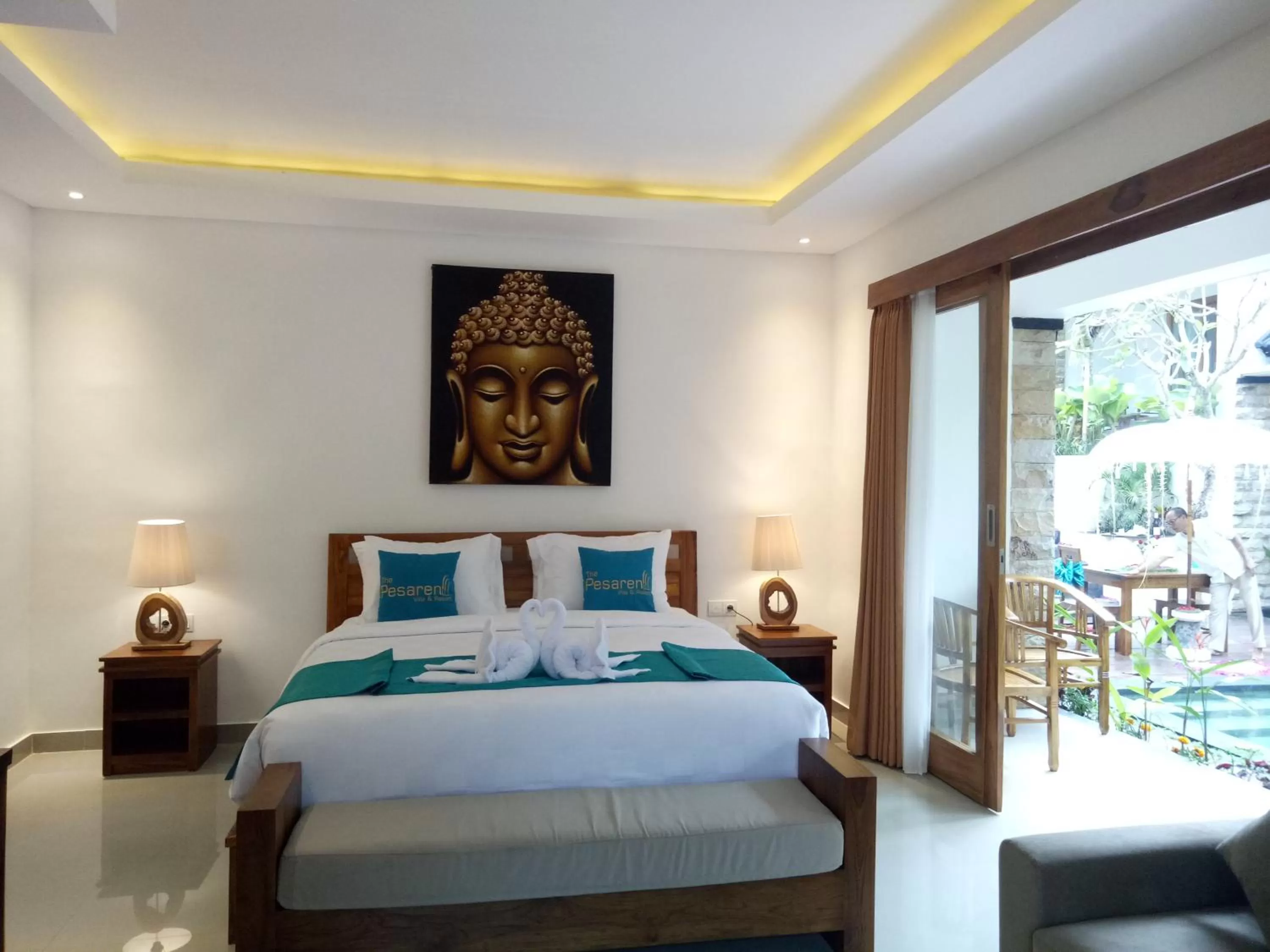 Bed in The Pesaren Ubud