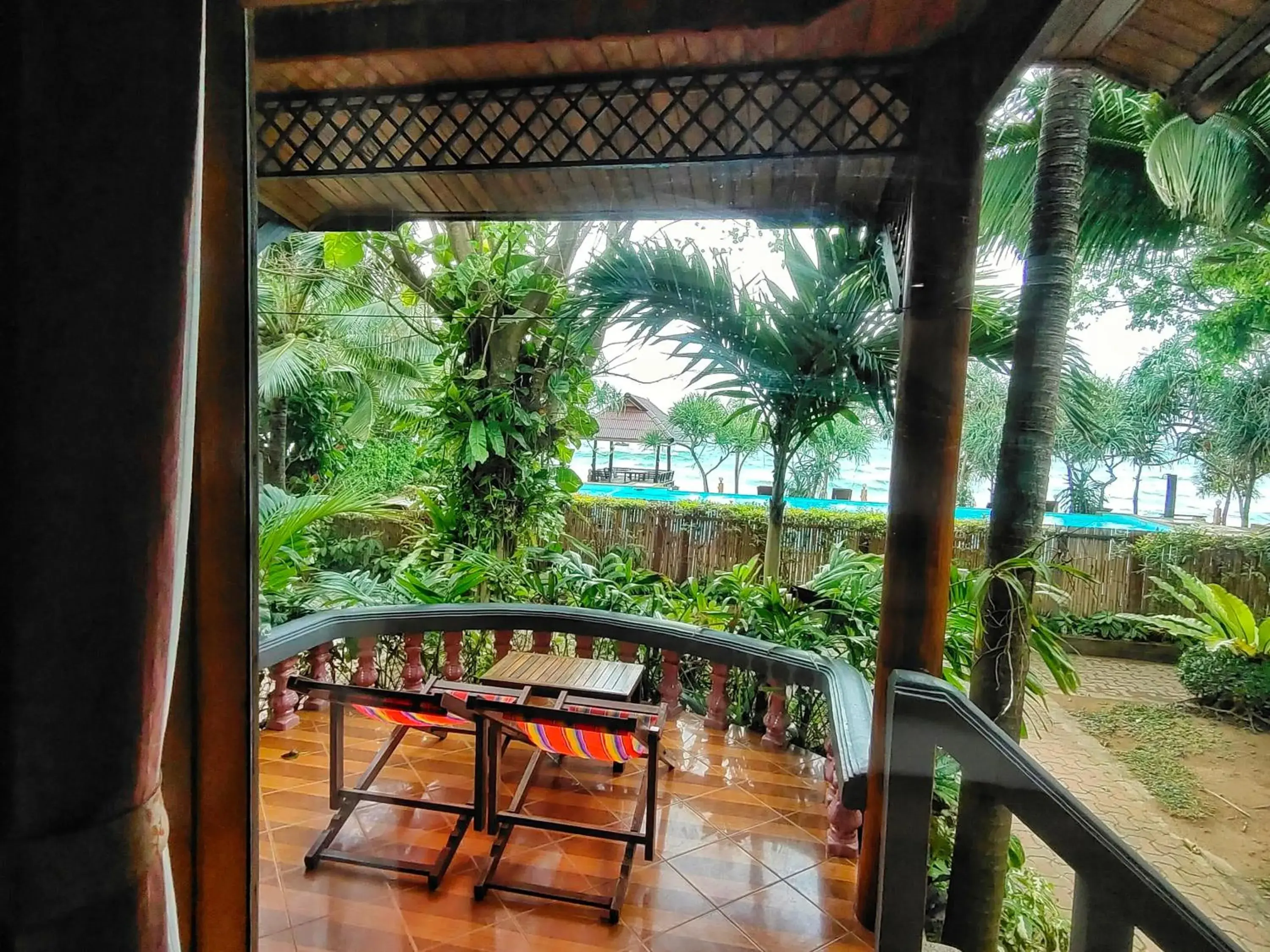 Balcony/Terrace in Lanta Miami Resort - SHA Extra Plus