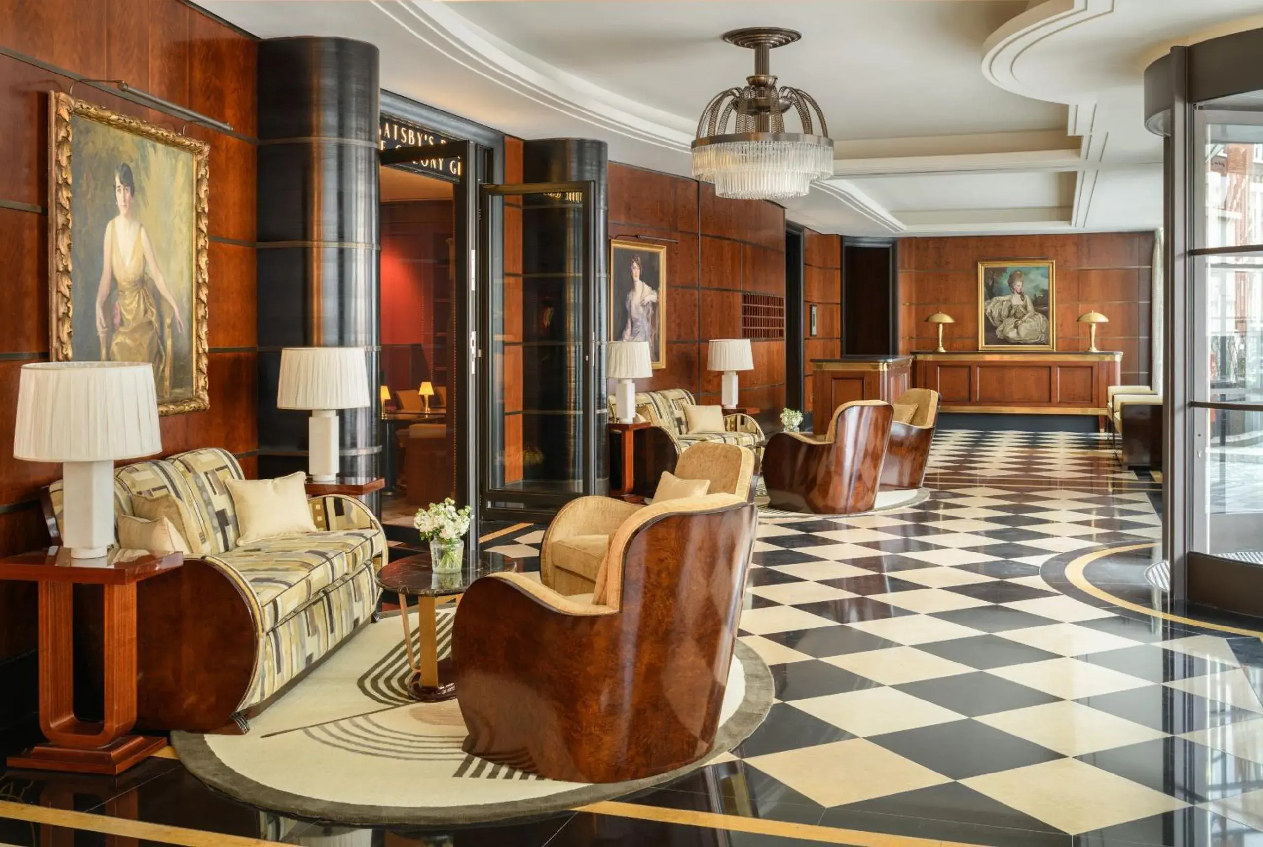 Property building, Lobby/Reception in The Beaumont Hotel