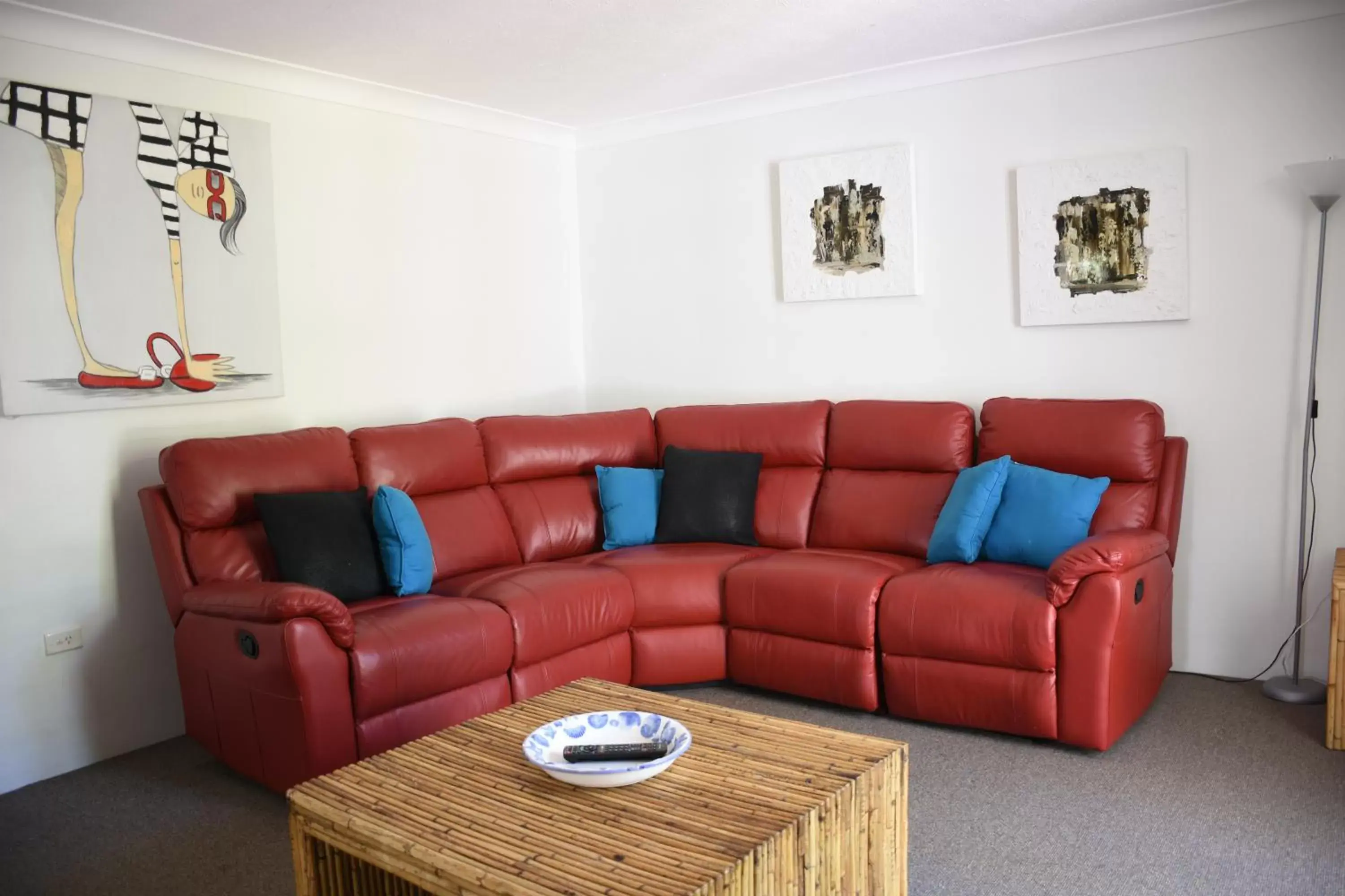 Seating Area in Copacabana Apartments