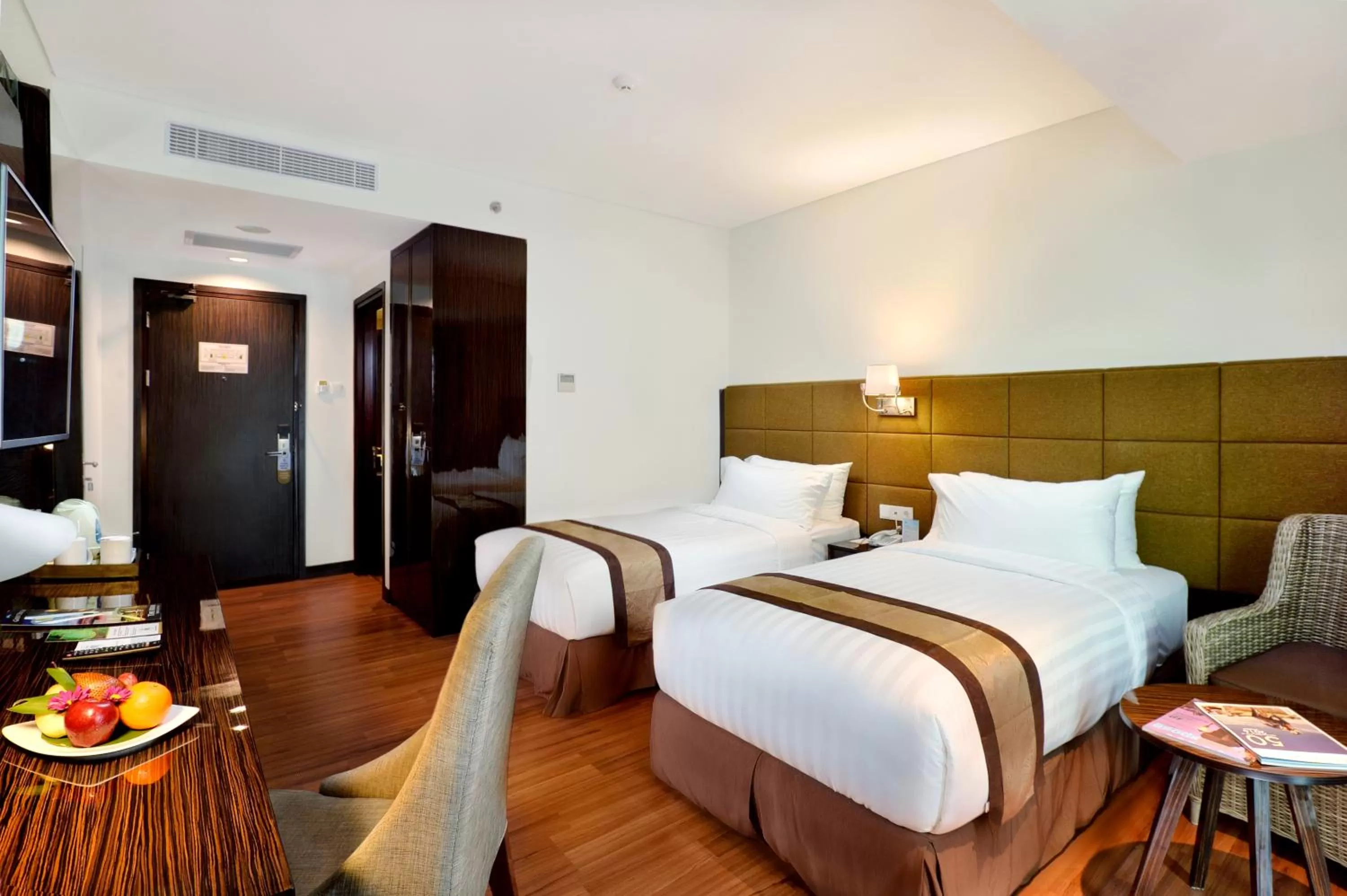 Bedroom, Bed in The New Atrium Hotel Yogyakarta