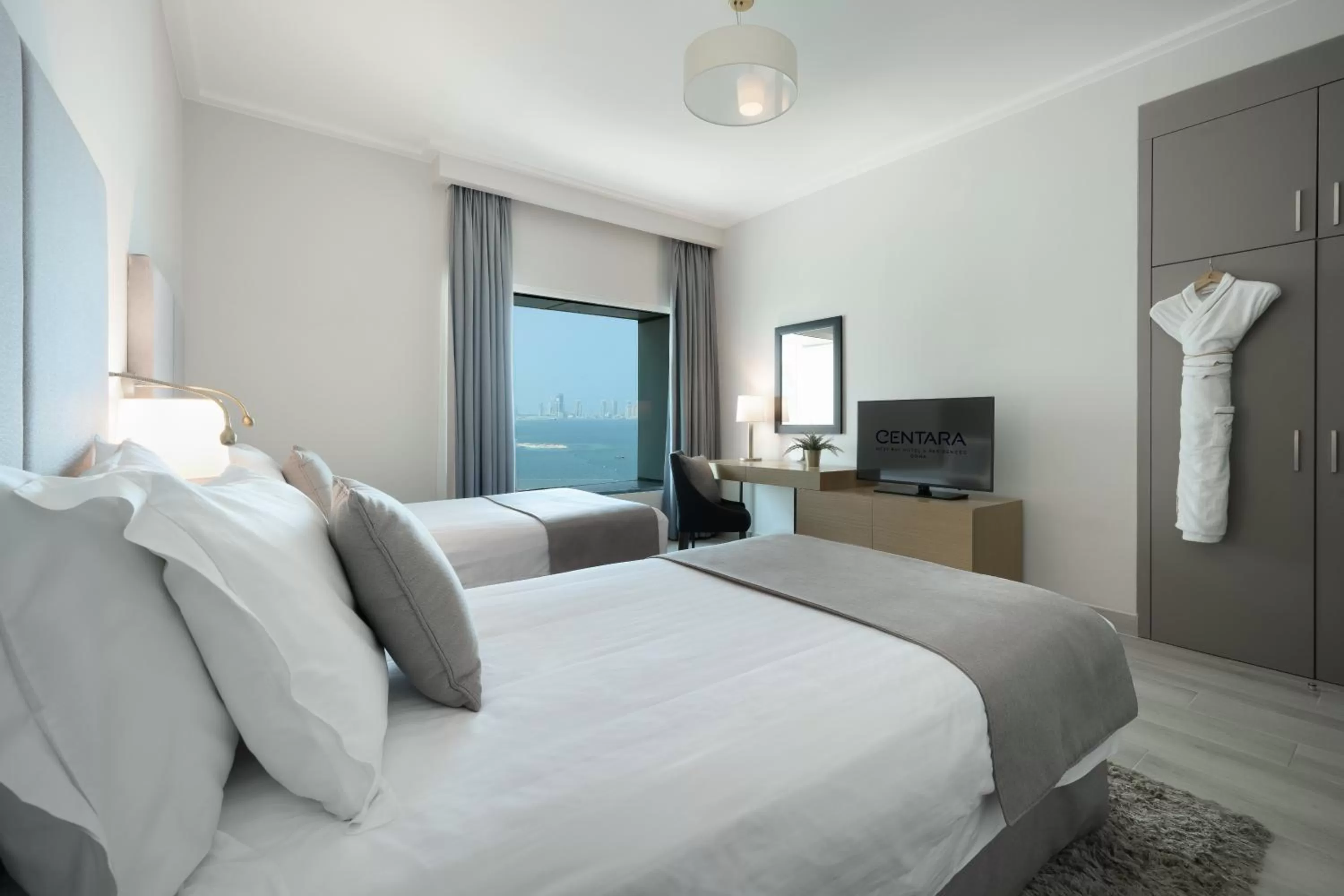 Bed in Centara West Bay Hotel & Residences Doha
