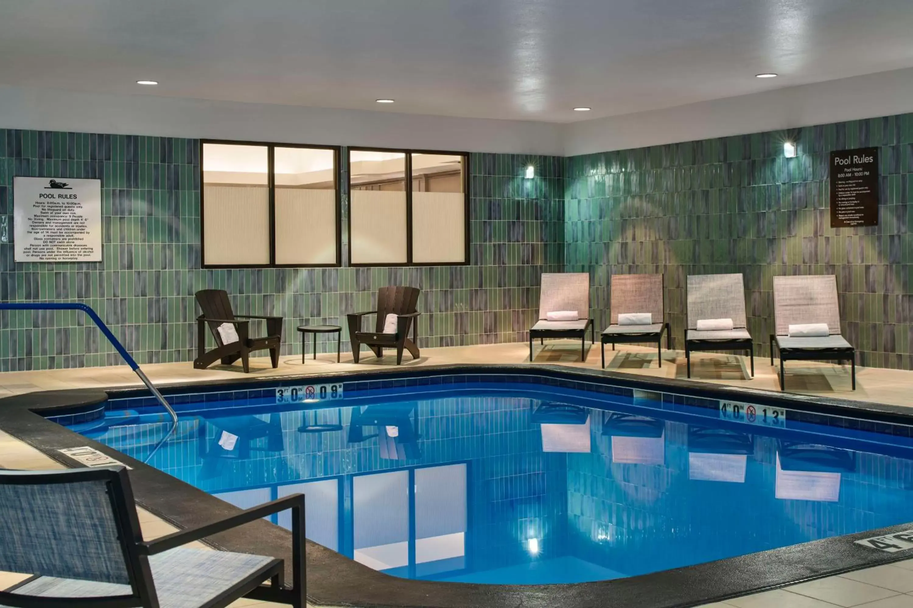 Pool view, Swimming Pool in Homewood Suites By Hilton Anchorage, Ak