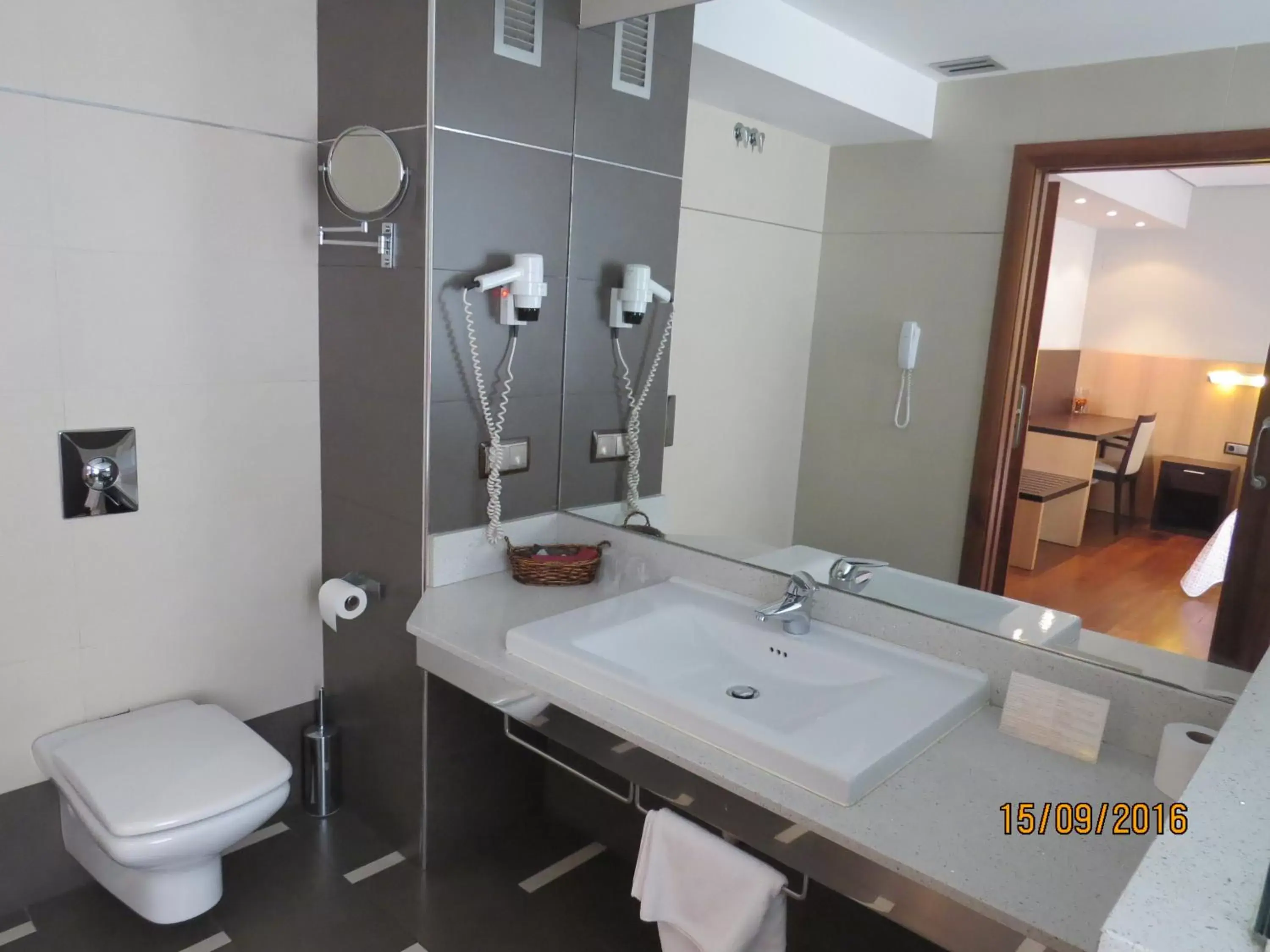 Bathroom in Hotel Ríos