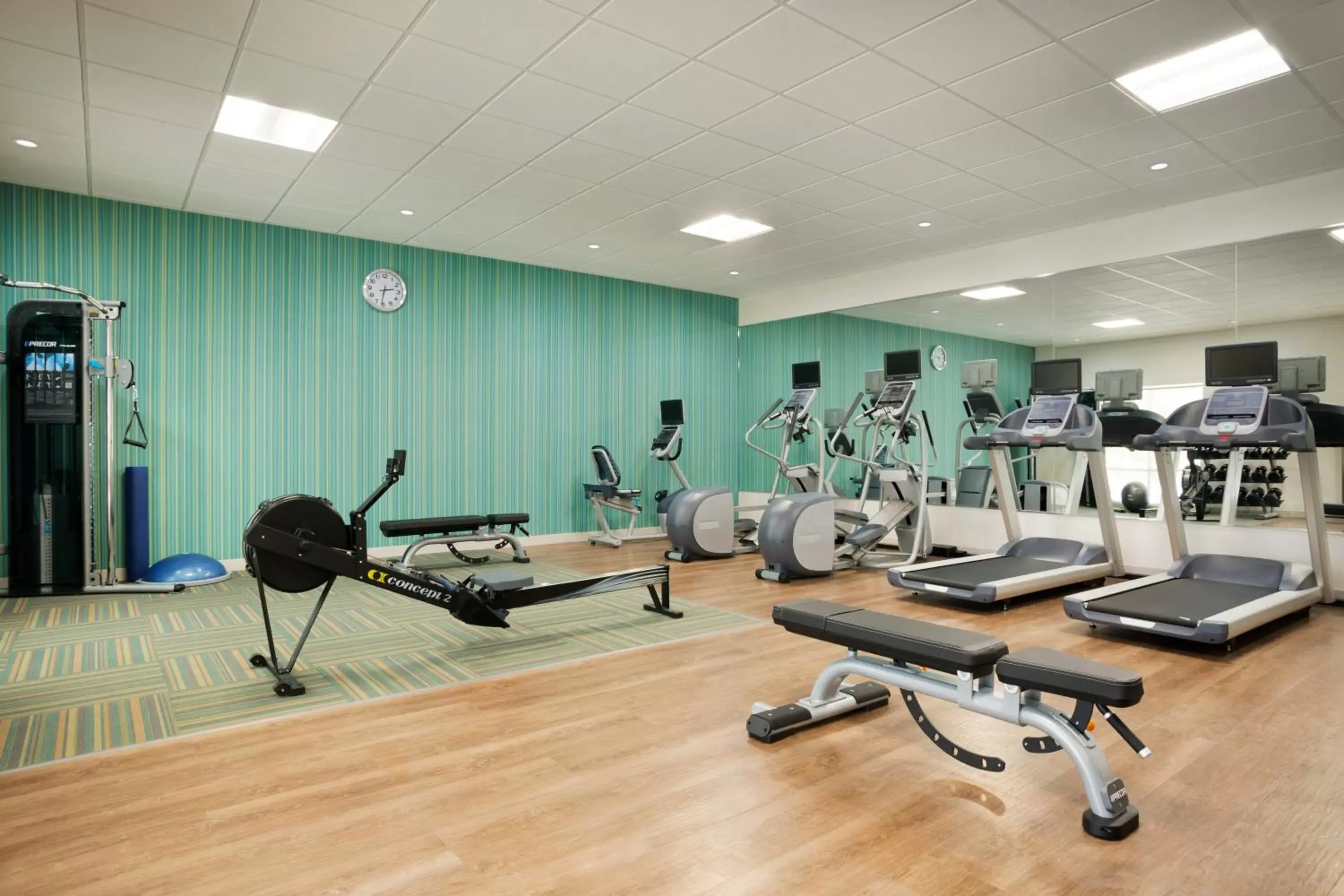 Fitness centre/facilities, Fitness Center/Facilities in Holiday Inn Express & Suites - McAllen - Medical Center Area, an IHG Hotel