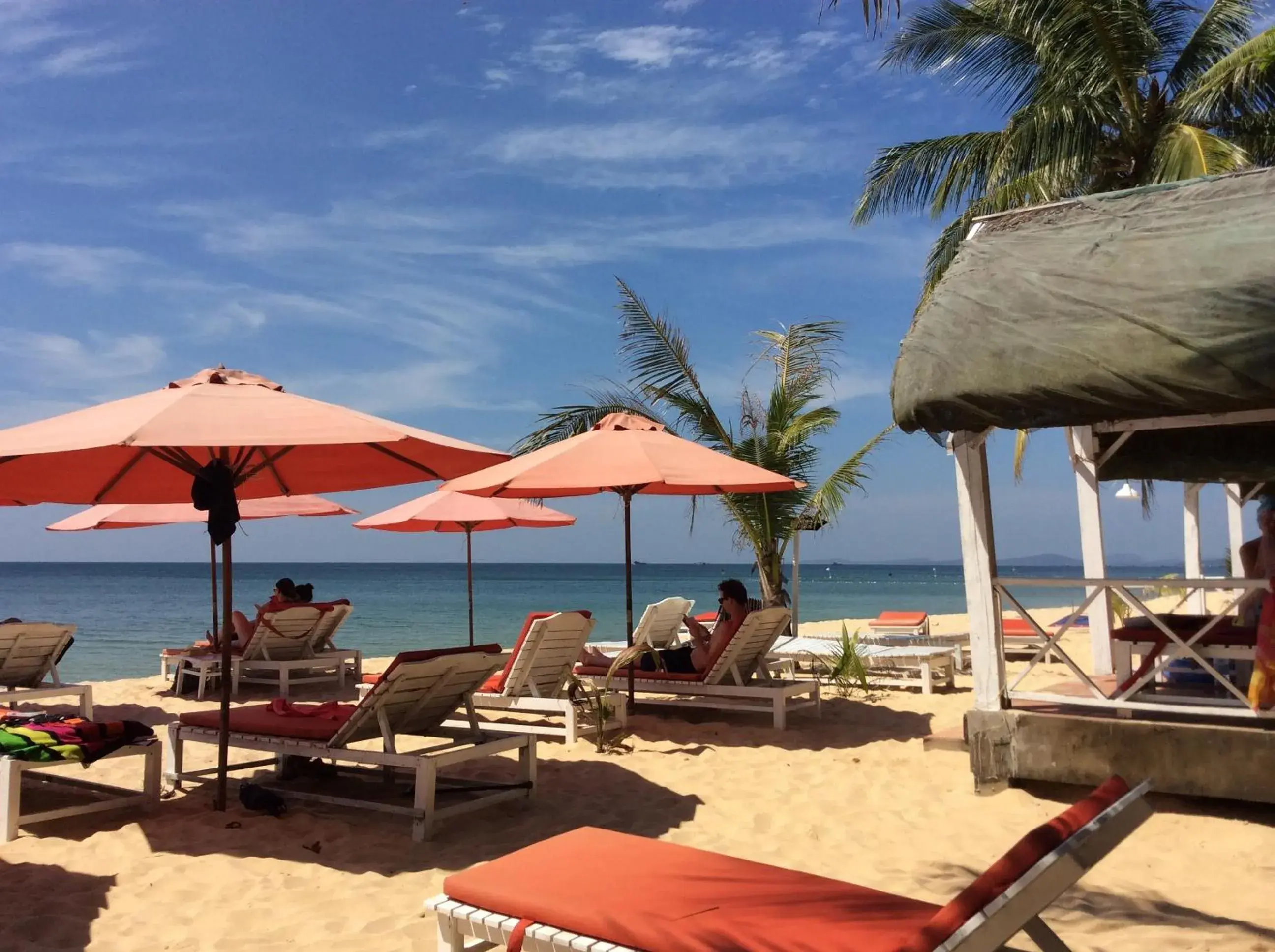 Restaurant/places to eat, Beach in Hiep Thanh Resort