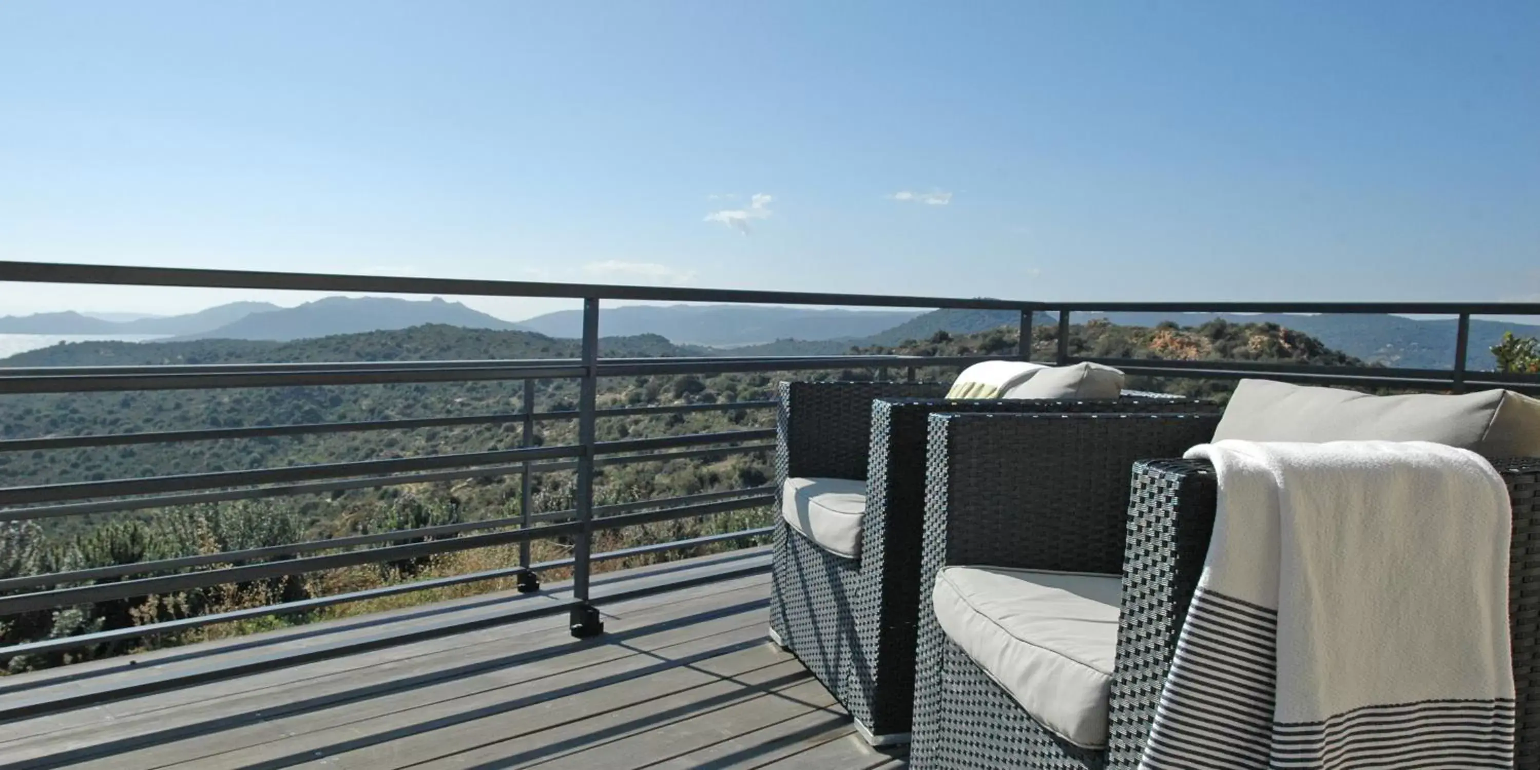 Balcony/Terrace in Chambres d'Hôtes Bianca Casa