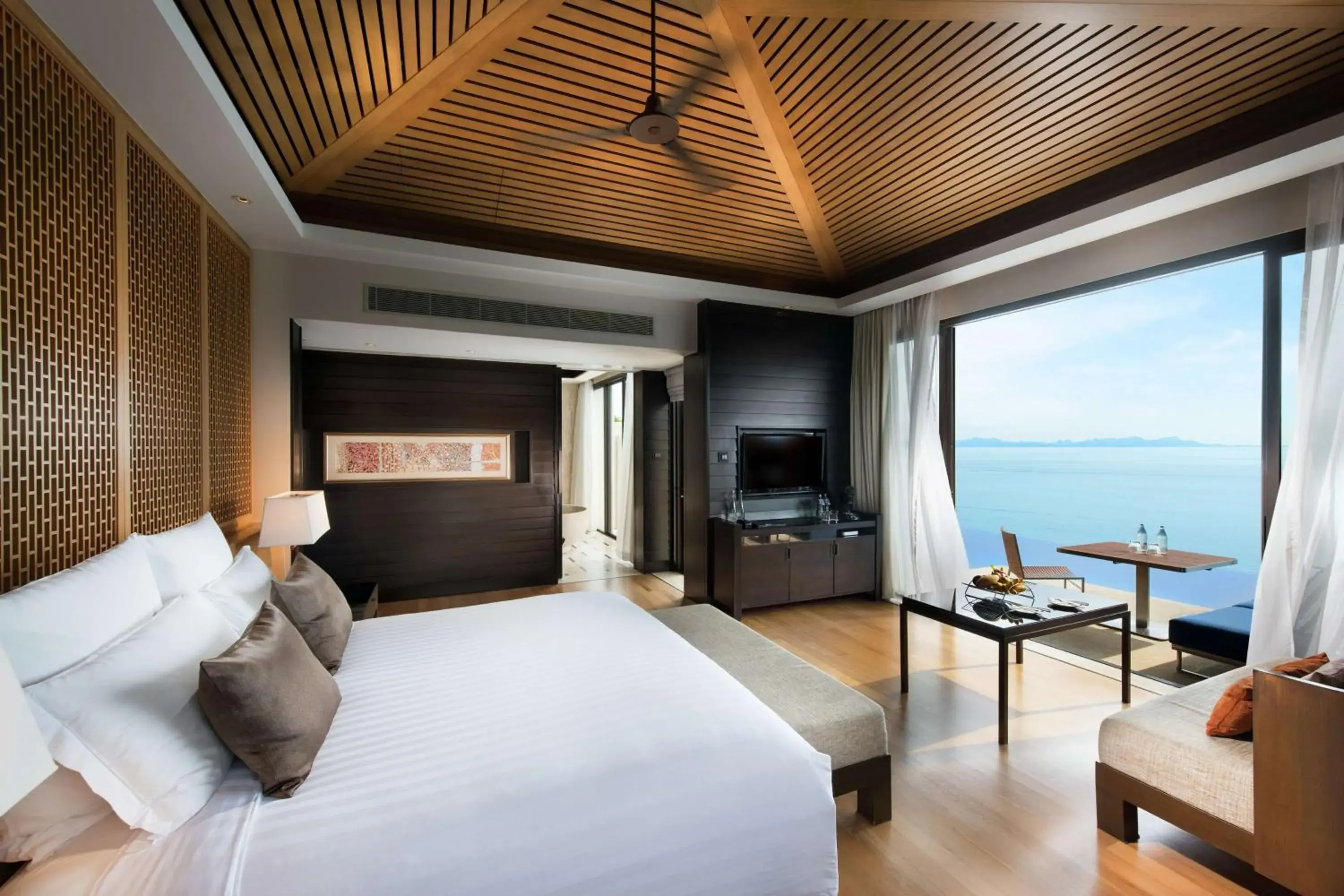 Bedroom in Conrad Koh Samui