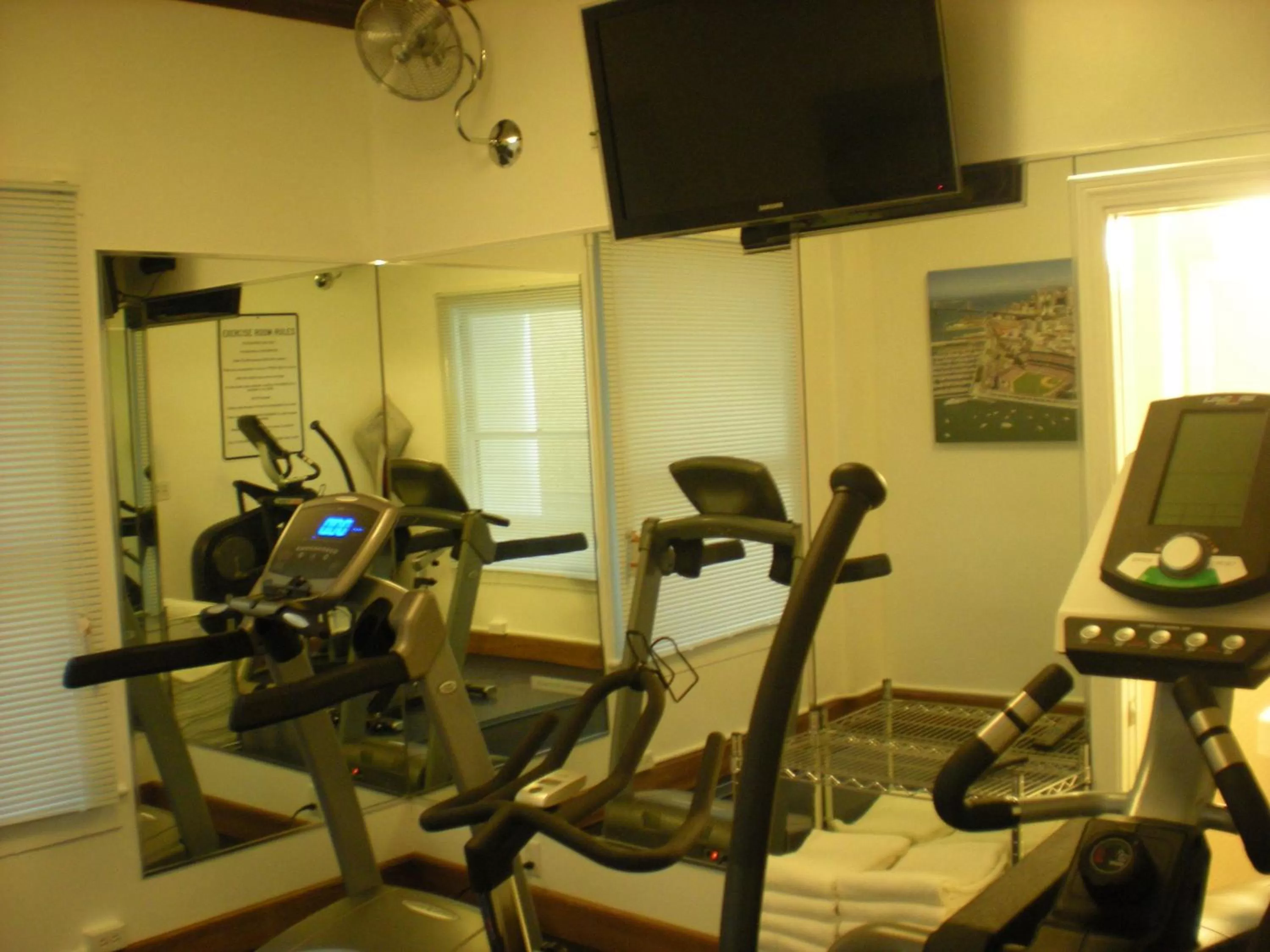 Fitness centre/facilities in Hotel Amari