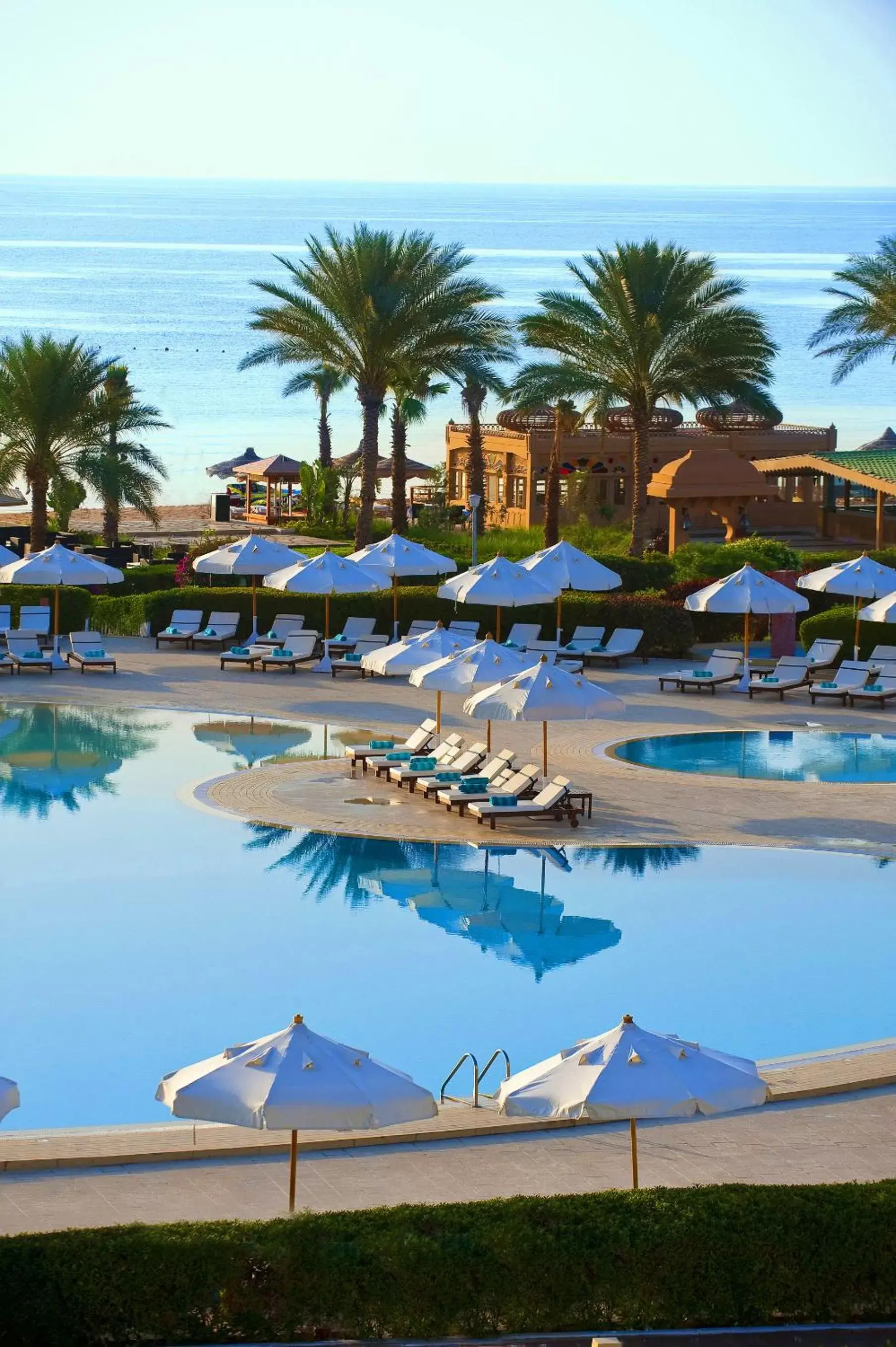 Natural landscape, Swimming Pool in Baron Resort Sharm El Sheikh