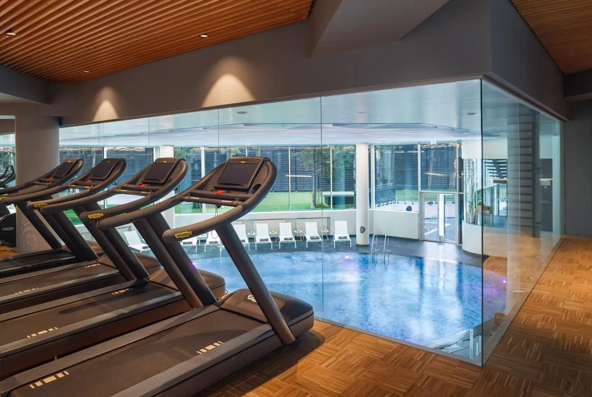 Swimming pool in Crowne Plaza Bucharest by IHG Swimming pool in Crowne Plaza Bucharest by IHG