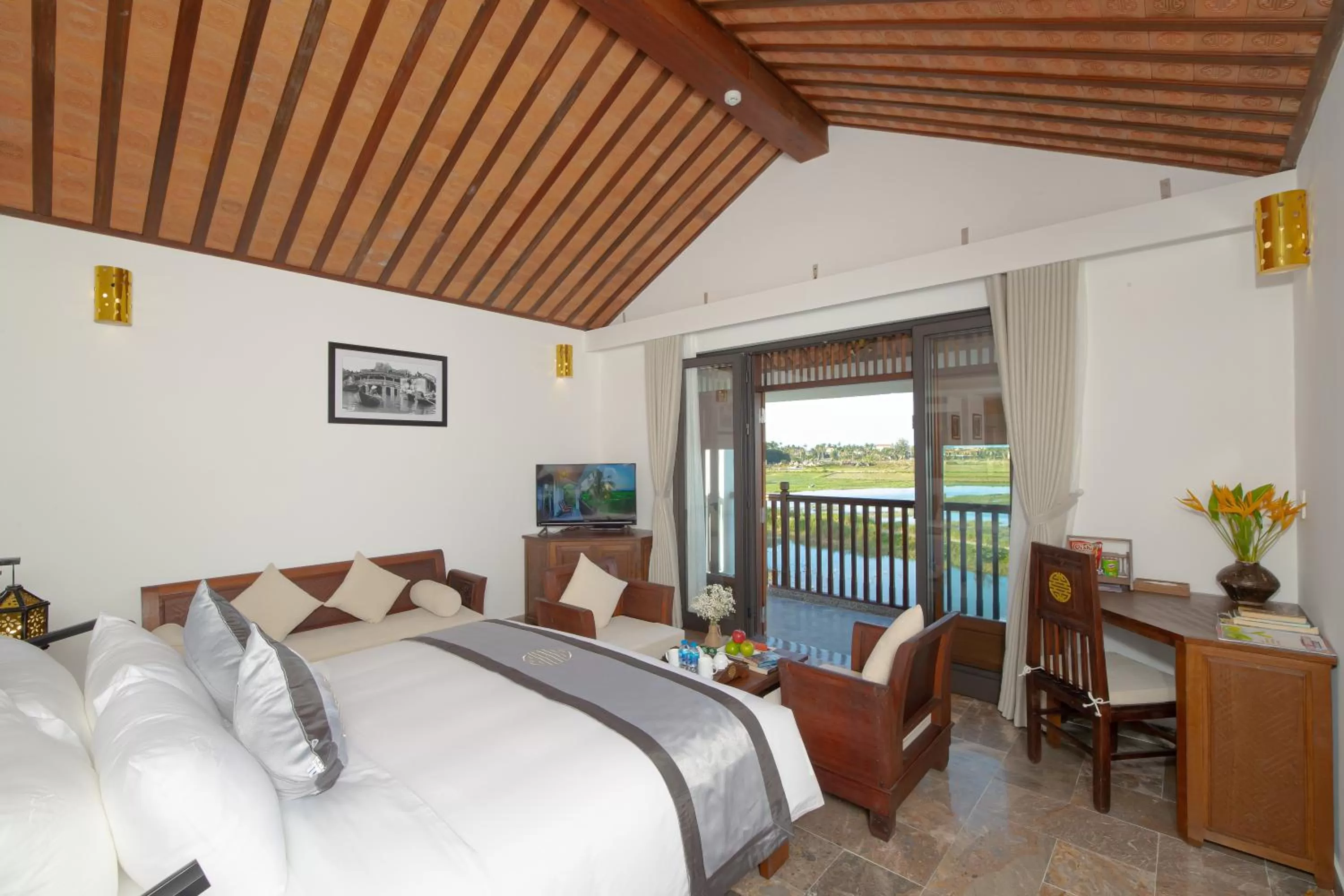 Balcony/Terrace in Legacy Hoi An Resort - formerly Ancient House Village Resort & Spa