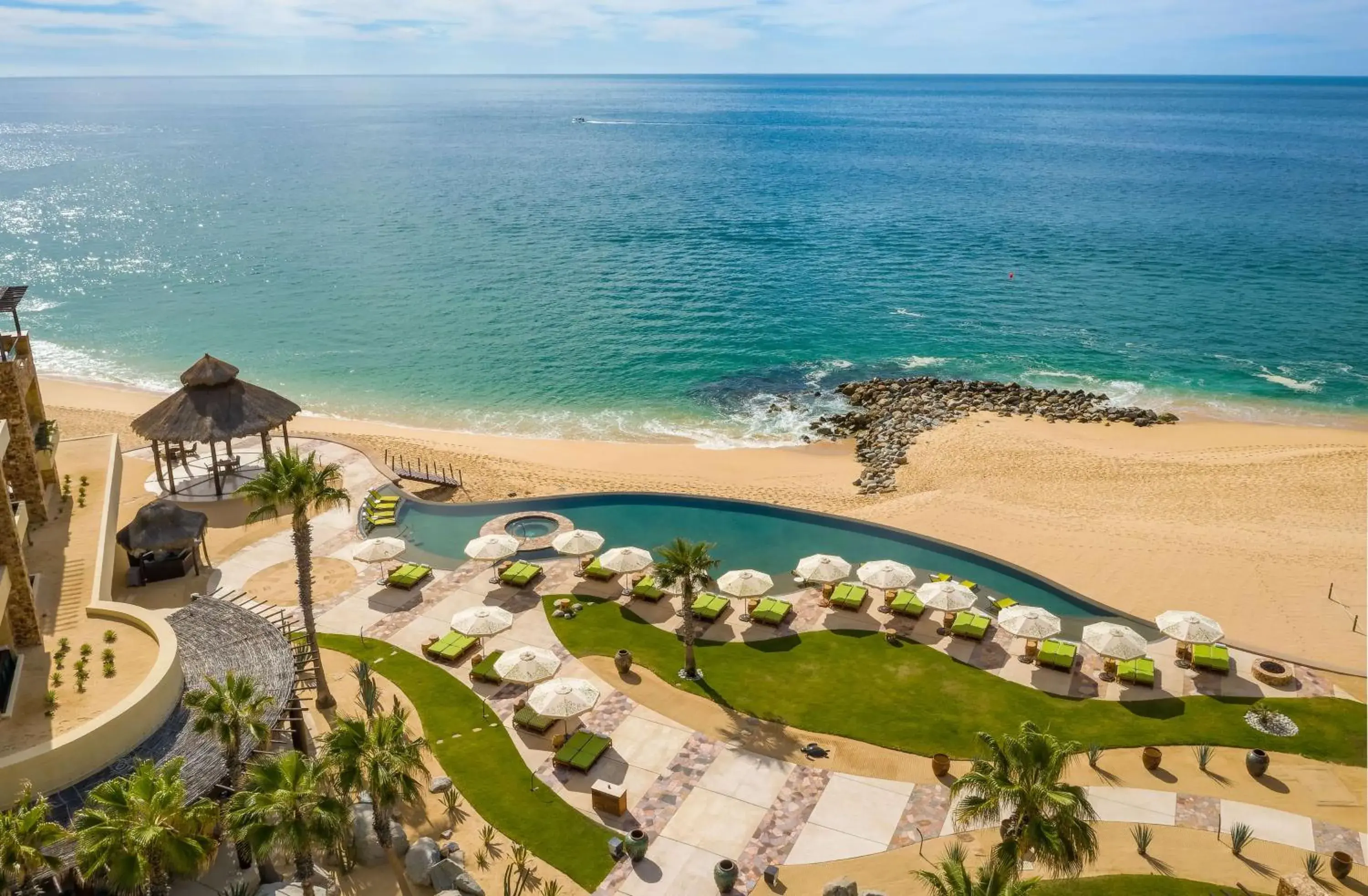 Pool view, Bird's-eye View in Waldorf Astoria Los Cabos Pedregal