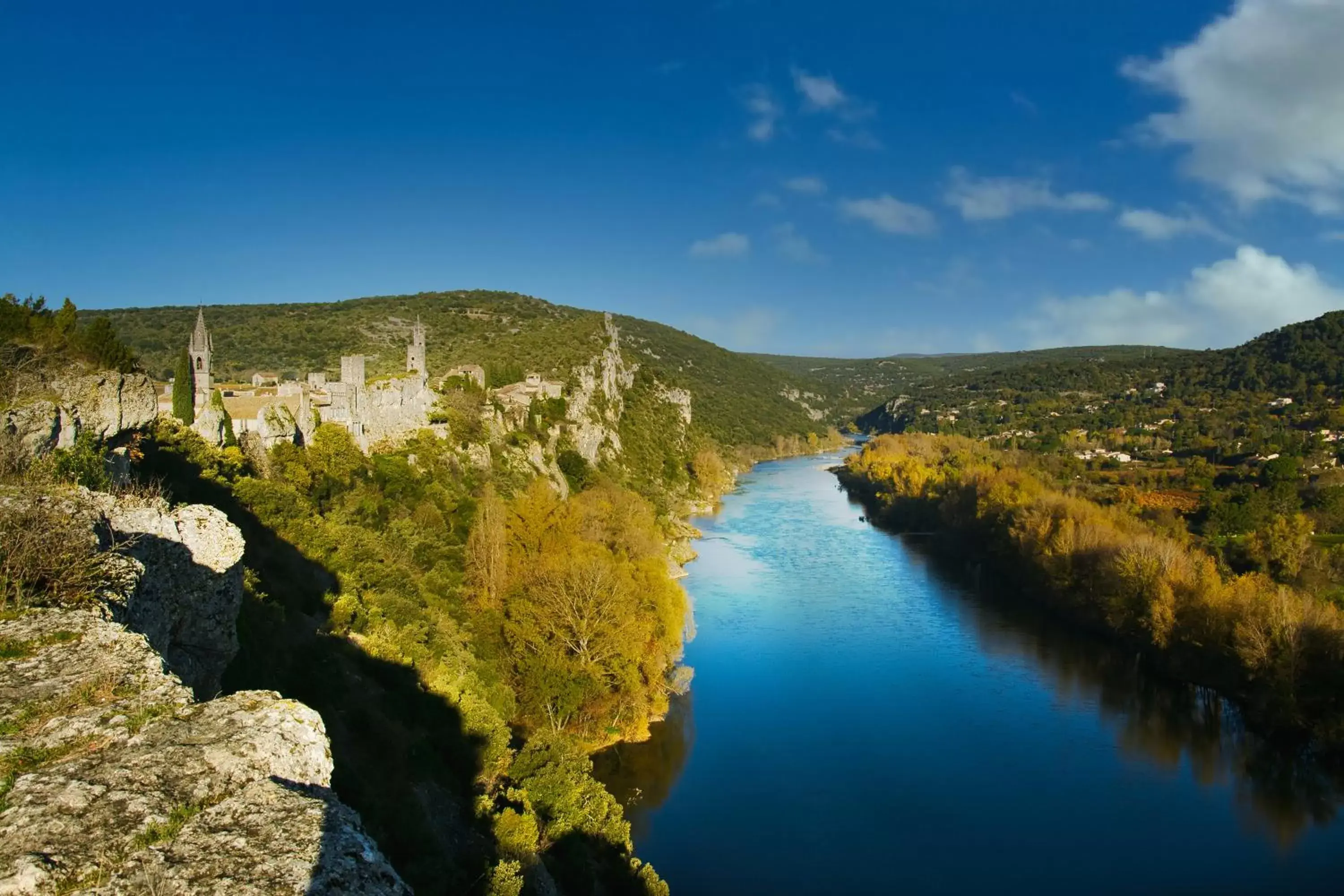 Natural landscape in Le Castélas