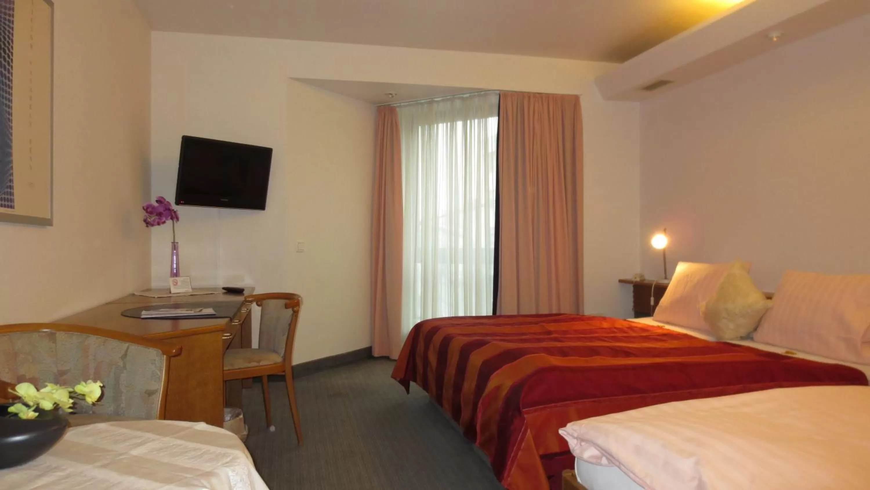 Bed in Hotel Corsten