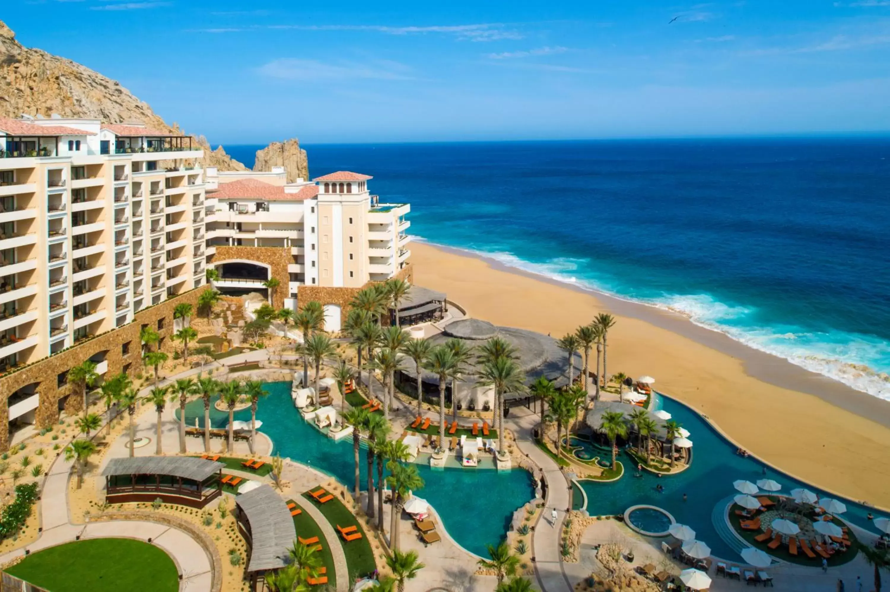 Swimming pool, Bird's-eye View in Grand Solmar Land's End Resort & Spa