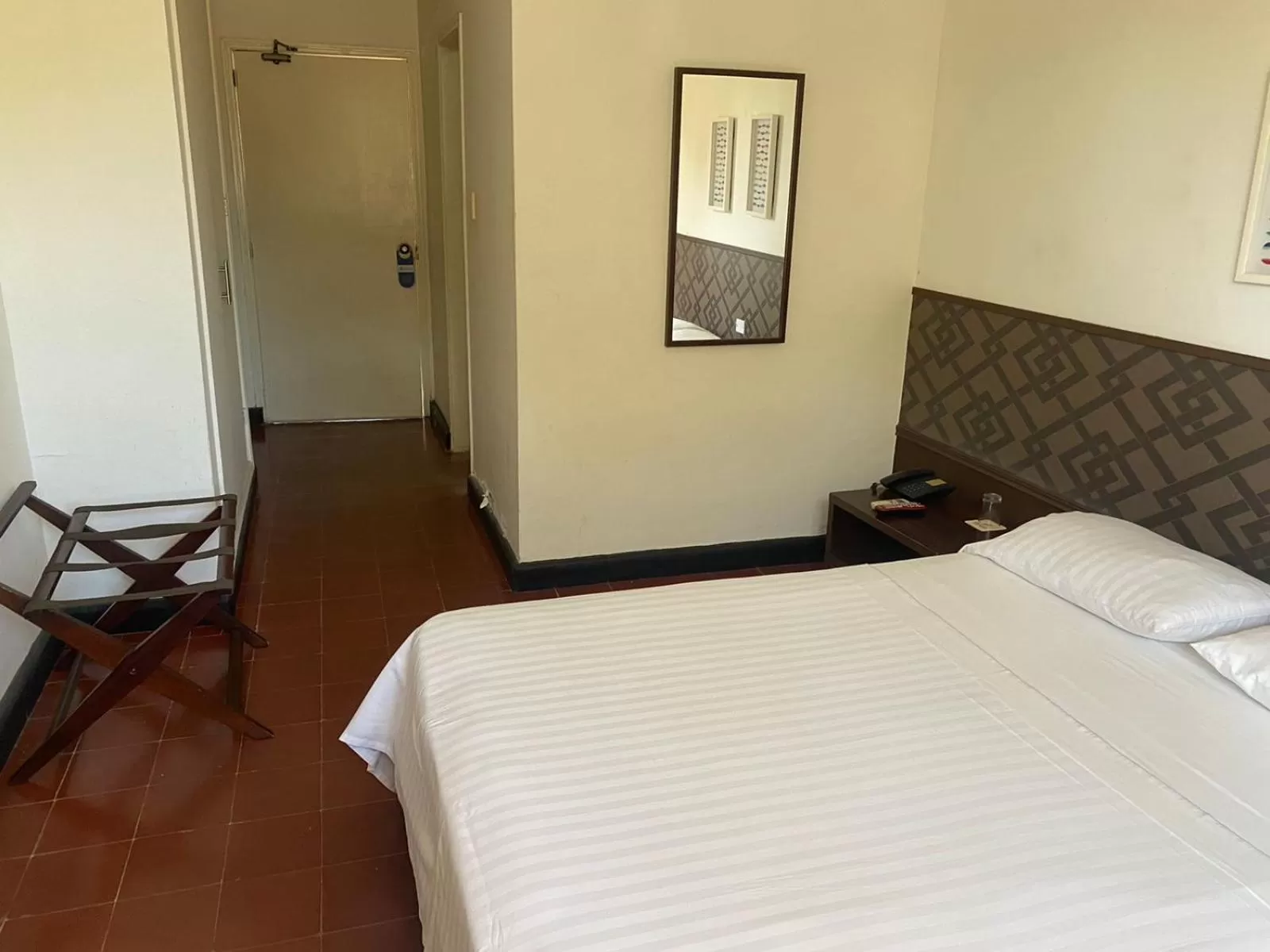 Bed in Hotel Gimaura