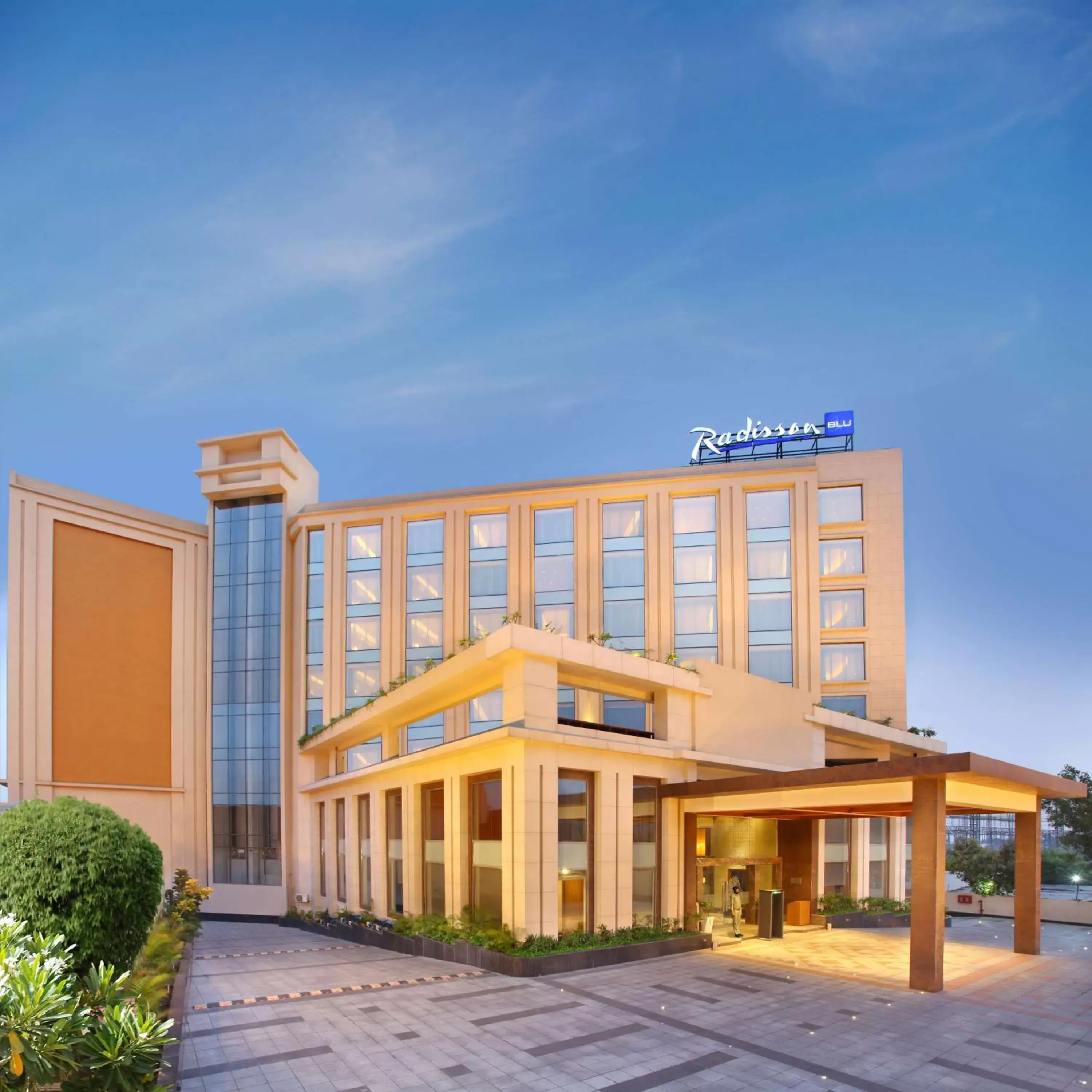 Property building in Radisson Blu Jammu Property building in Radisson Blu Jammu
