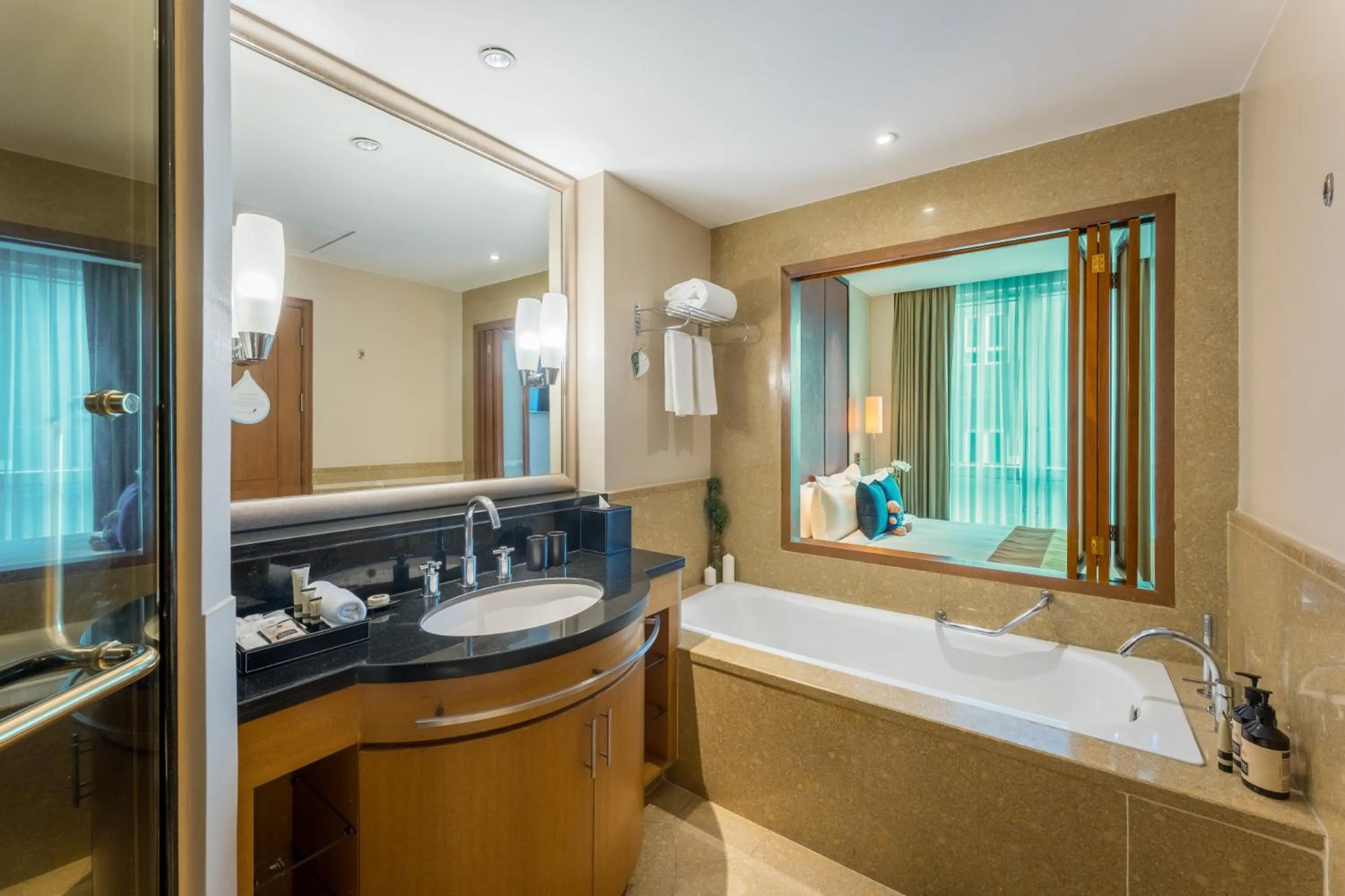 Bathroom in Ascott Sathorn Bangkok