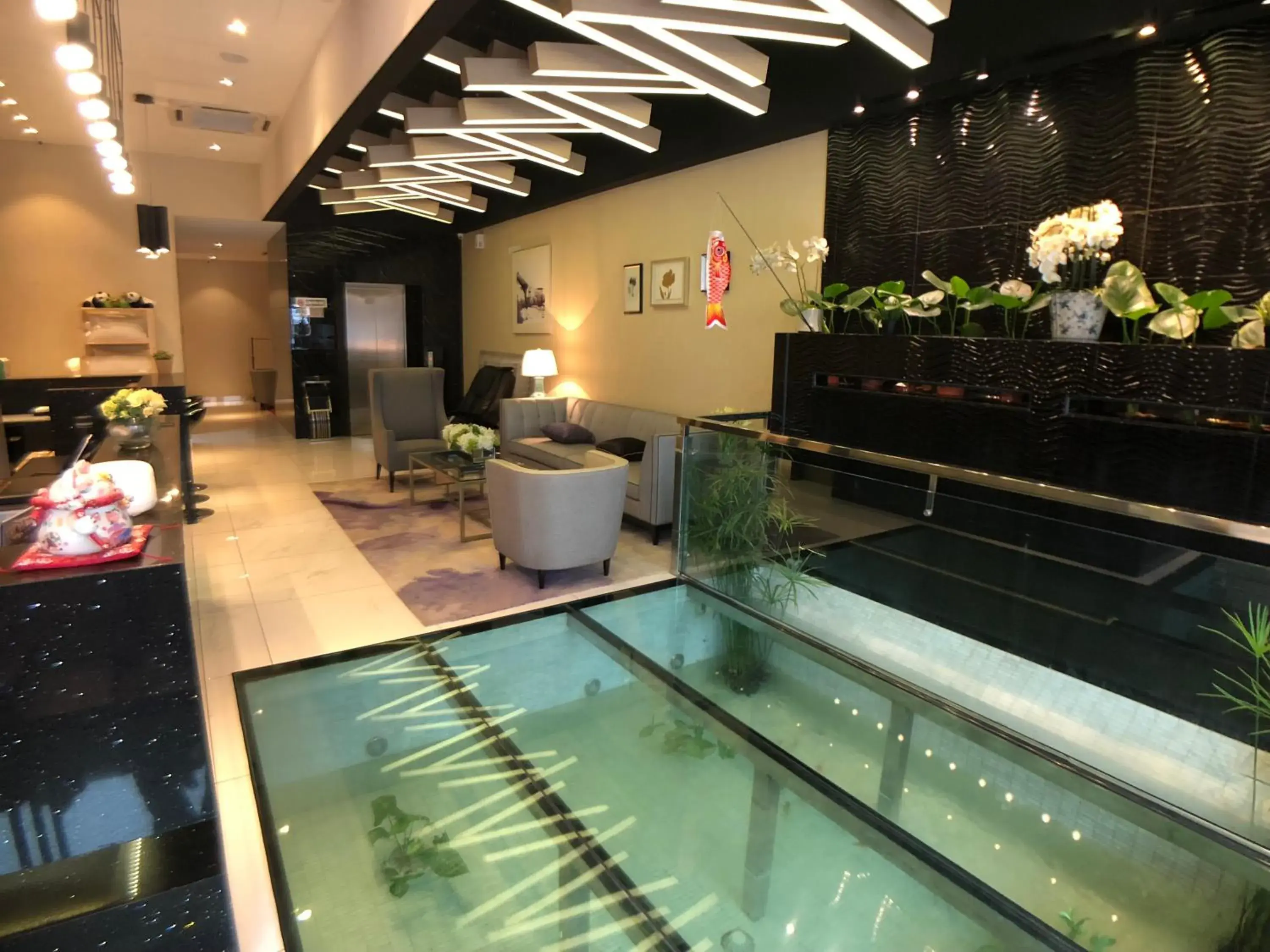 Lobby or reception, Swimming Pool in Kyoto Boutique Hotel