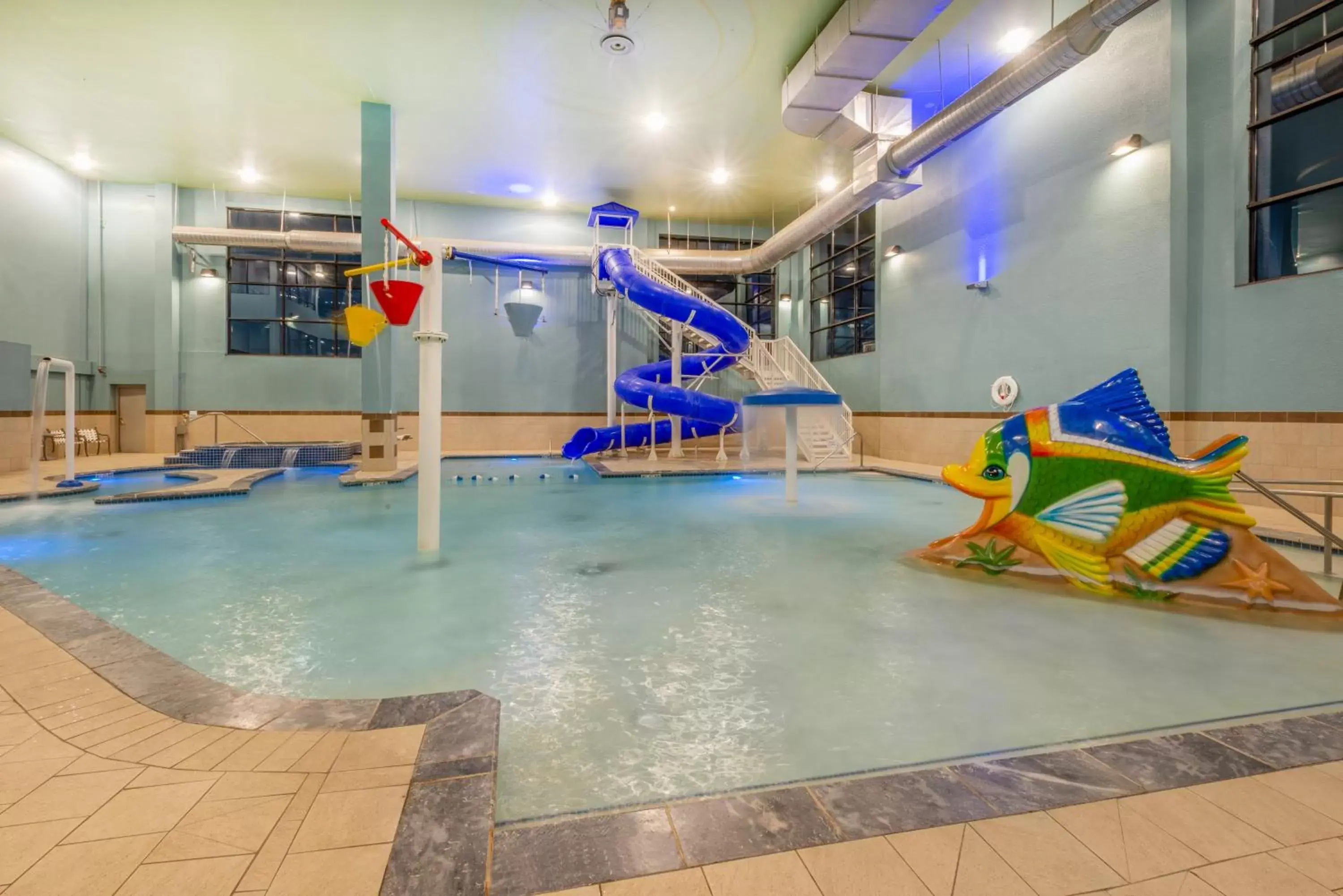 Swimming pool in Holiday Inn Express Hotel & Suites Erie - North East, an IHG Hotel