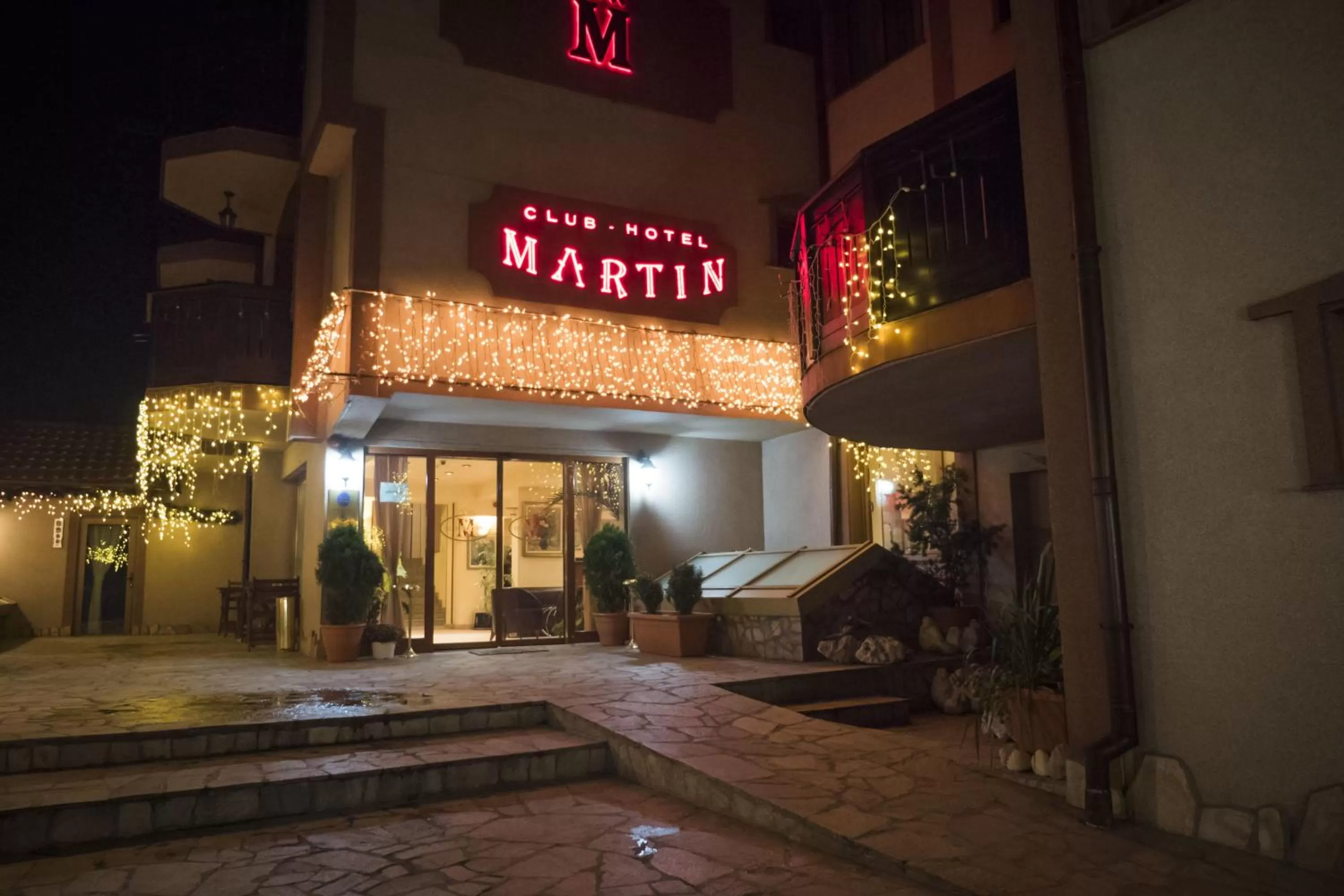 Facade/entrance in Martin Club Hotel