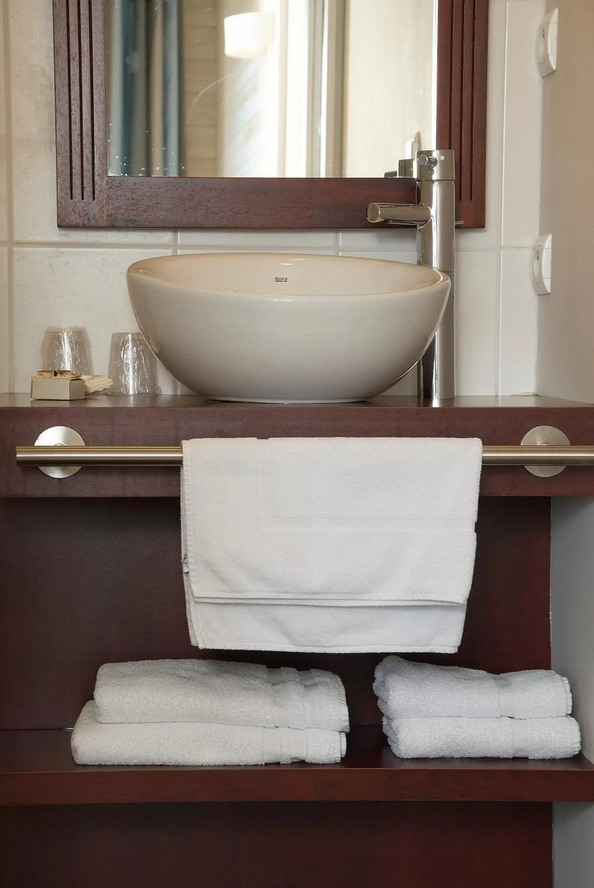 Bathroom in Logis Hôtel Vent d'Iroise