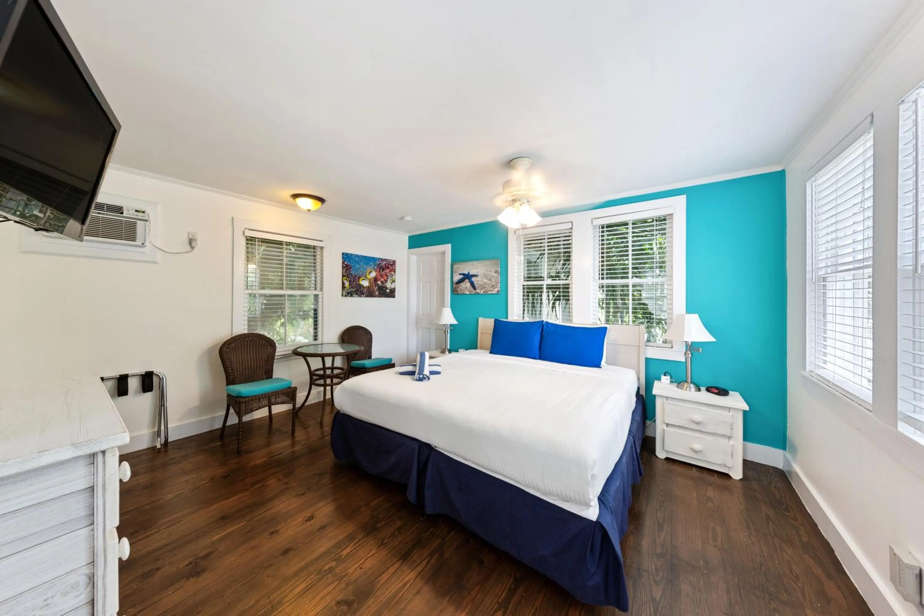 Bed in Wicker Guesthouse