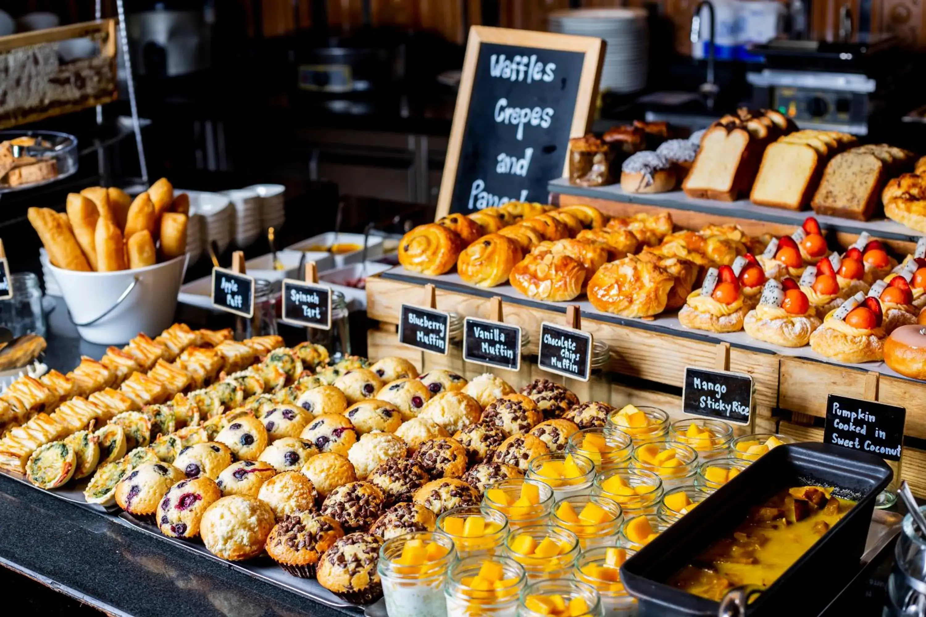 Buffet breakfast in W Koh Samui