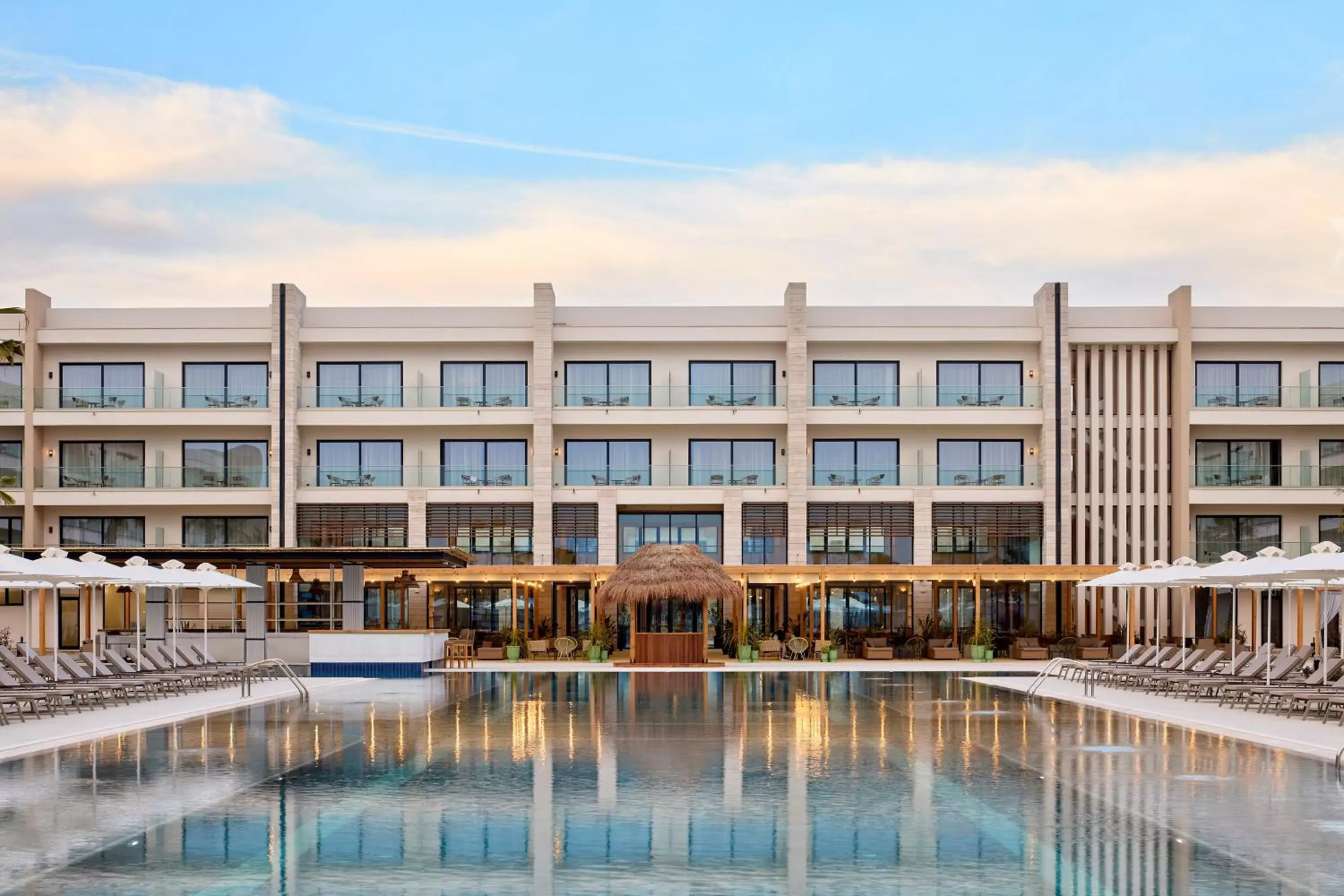 Property building, Swimming Pool in Meliá Durrës Albania