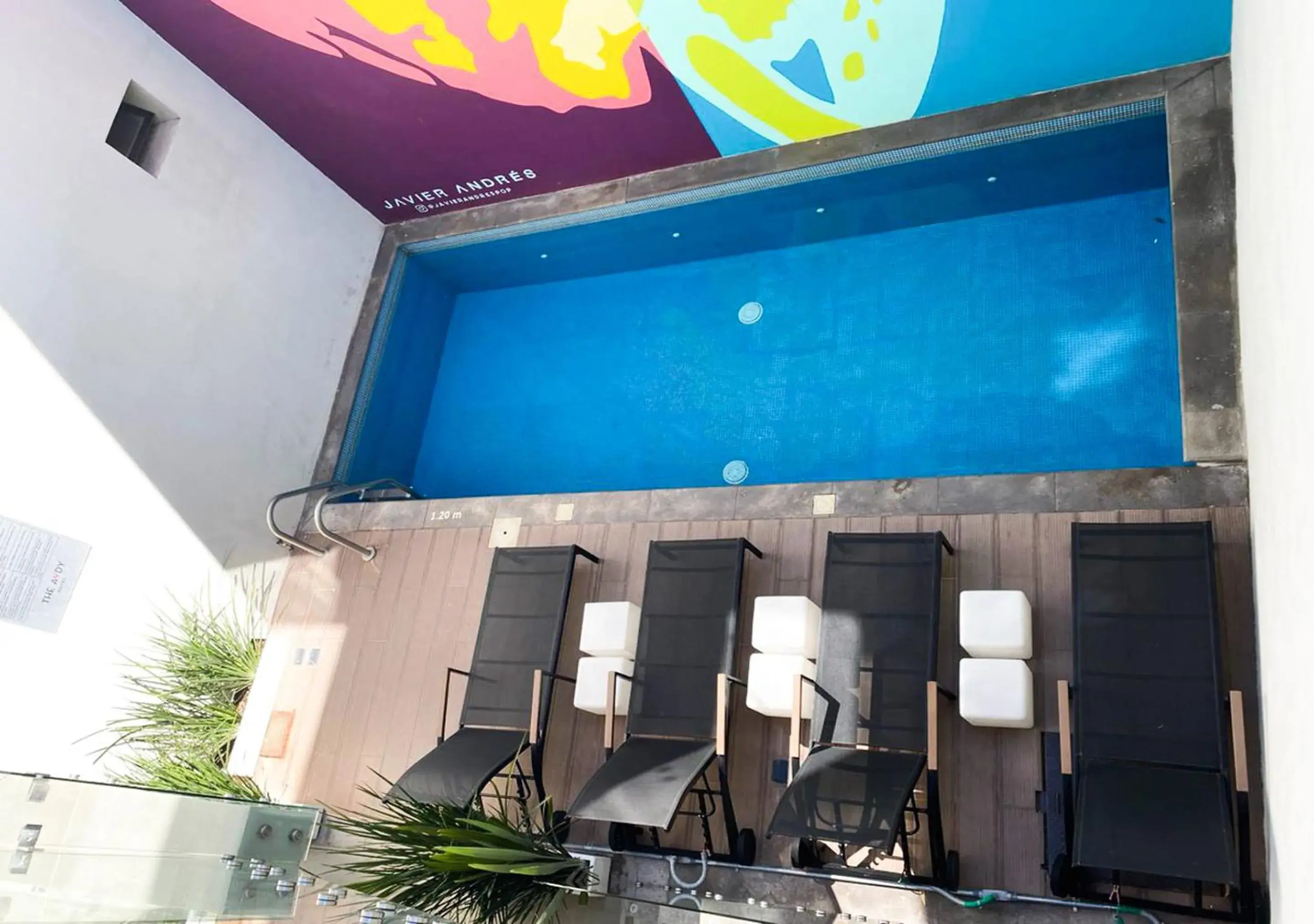 Patio, Swimming Pool in The Andy Hotel by DOT Boutique