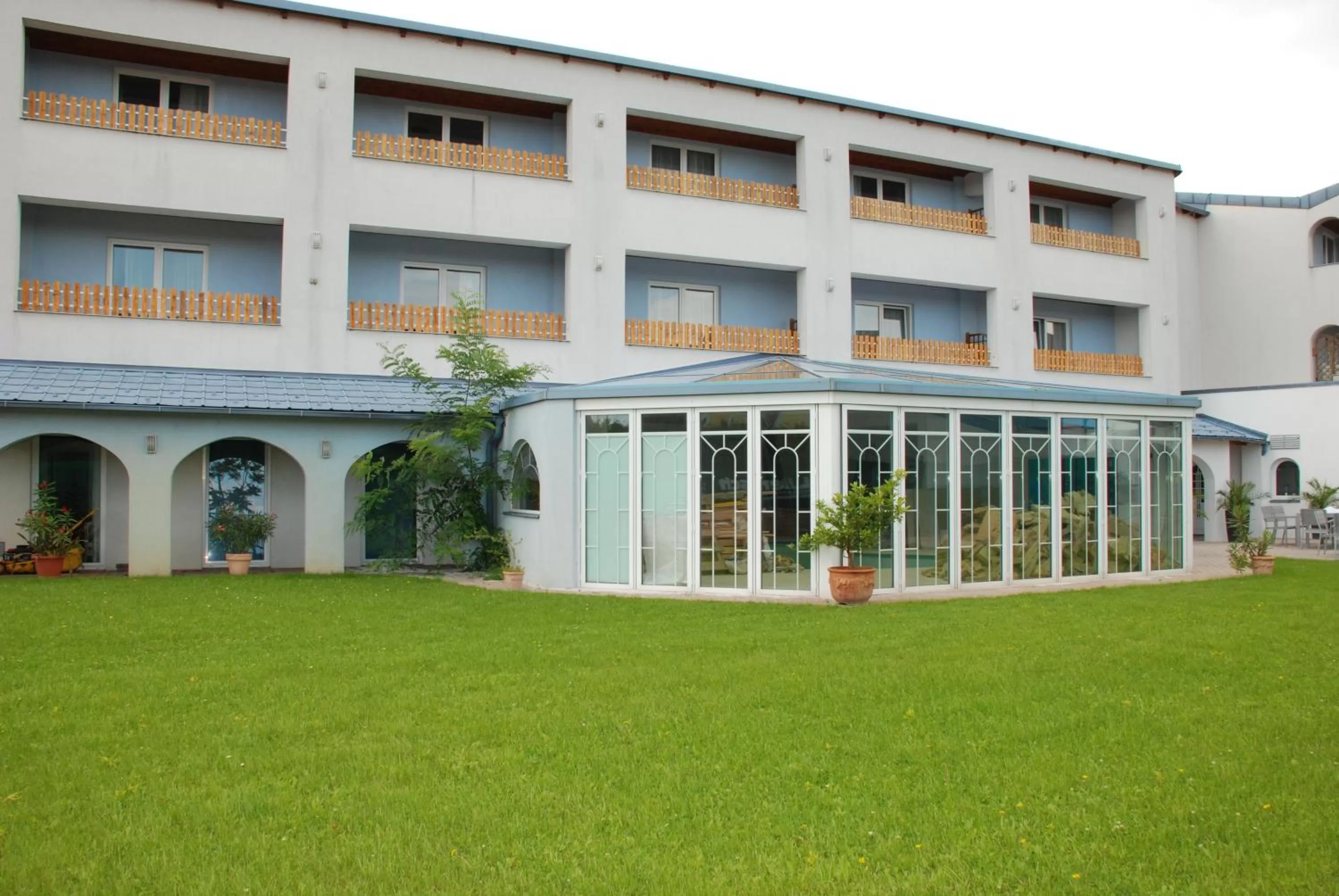 Balcony/Terrace in Sporthotel Podersdorf