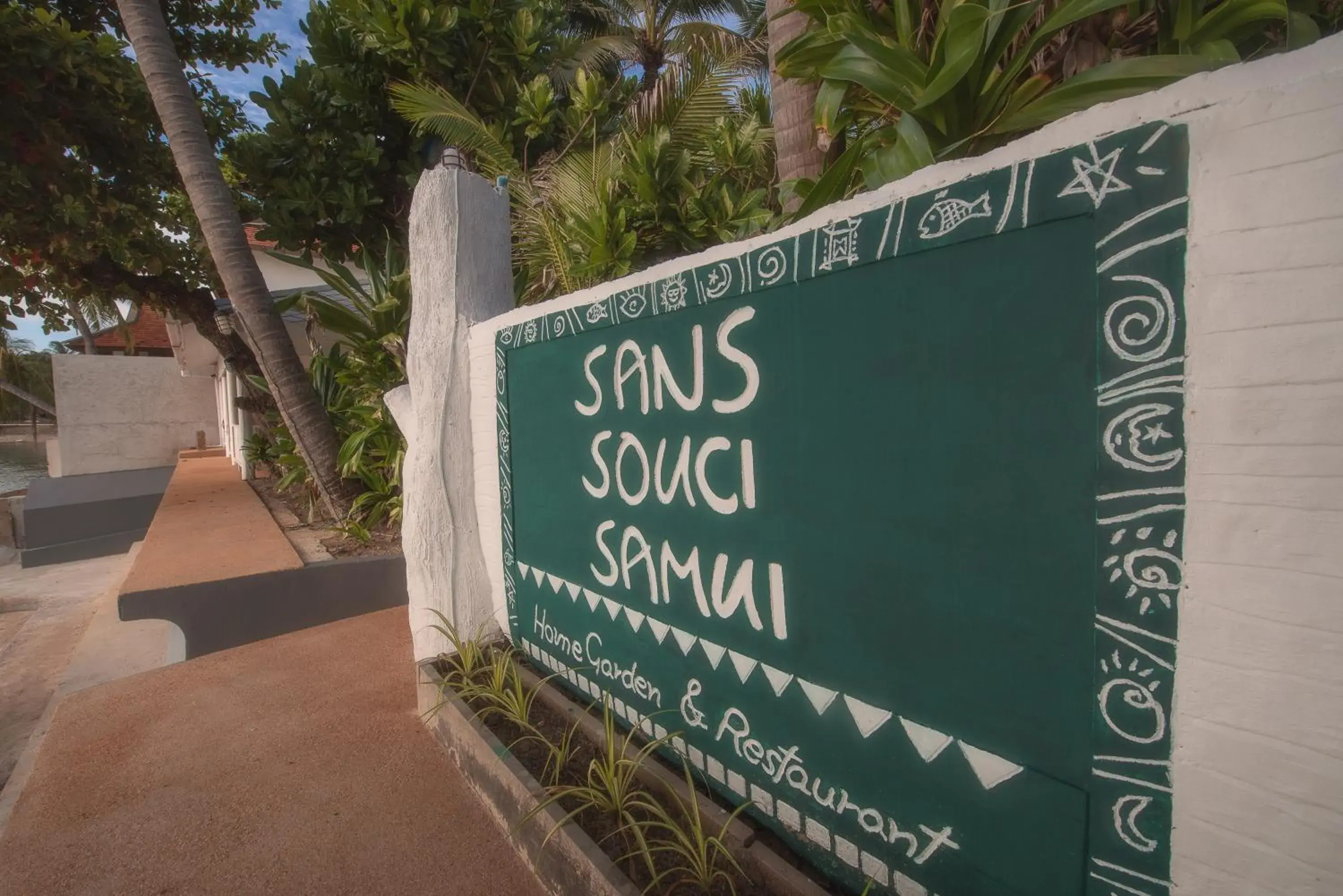 Property Logo/Sign in Sans Souci Samui - SHA Plus